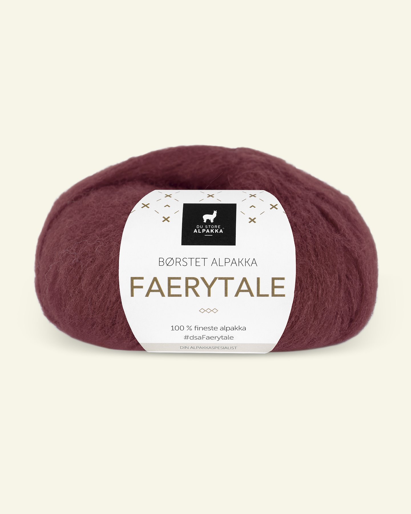 Du Store Alpakka, airy alpaca yarn "Faerytale", dark claret (801) 90000608_pack