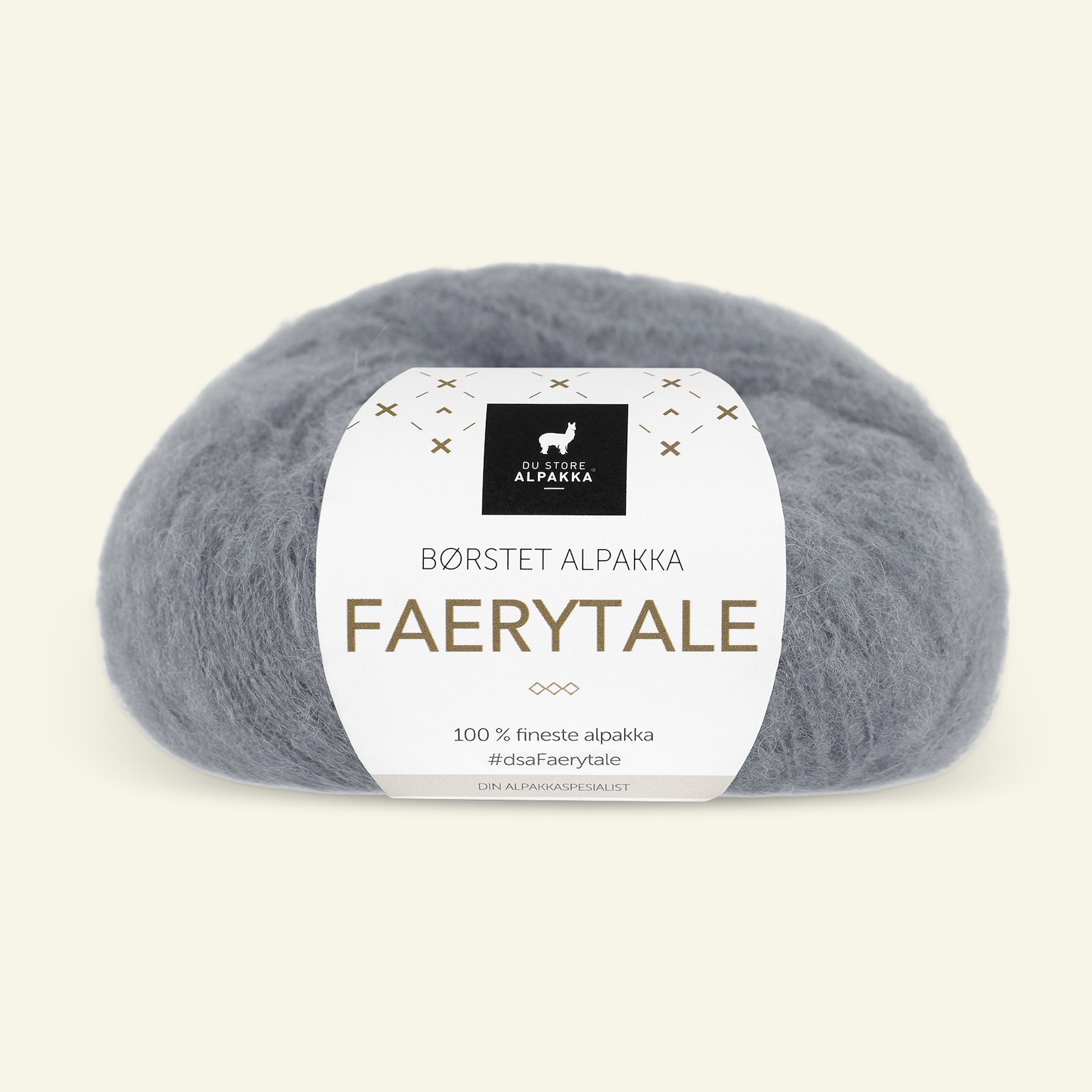 Du Store Alpakka, airy alpaca yarn "Faerytale", dusty blue (798) 90000605_pack