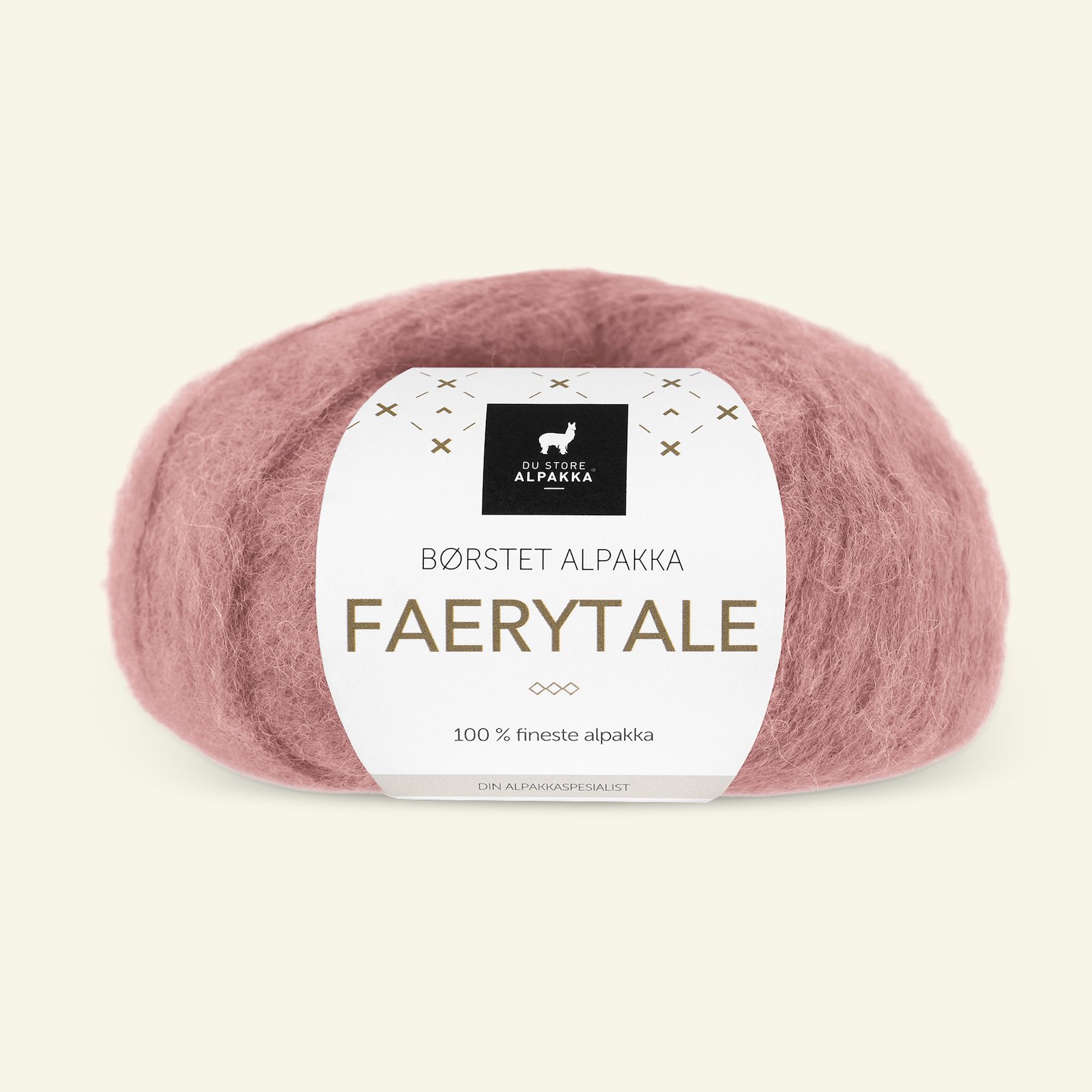 Du Store Alpakka, airy alpaca yarn "Faerytale", warm rose (790) 90000602_pack