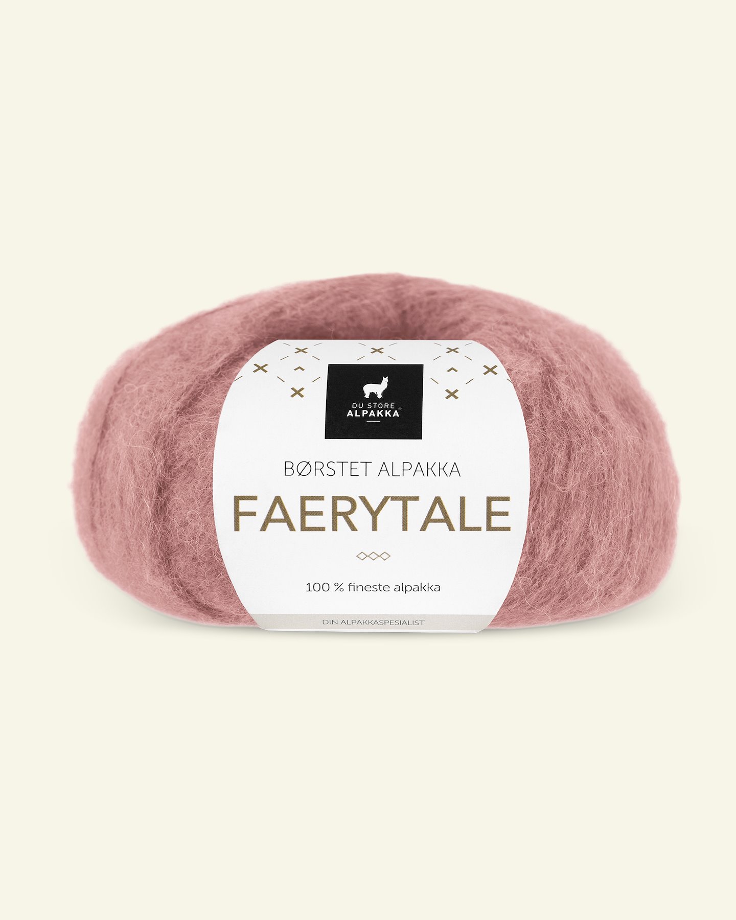 Du Store Alpakka, airy alpaca yarn "Faerytale", warm rose (790) 90000602_pack