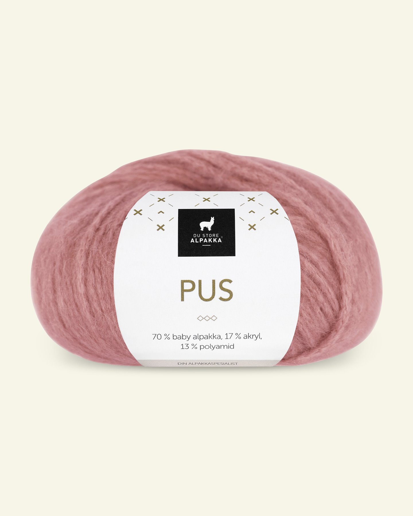 Du Store Alpakka, alpaca blandingsgarn "Pus", antik rosa (4046) 90000730_pack