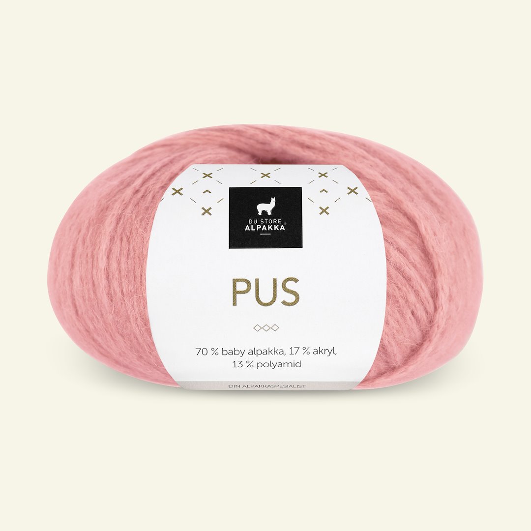 Se Du Store Alpakka, alpaca blandingsgarn "Pus", rosa (4036) hos Selfmade