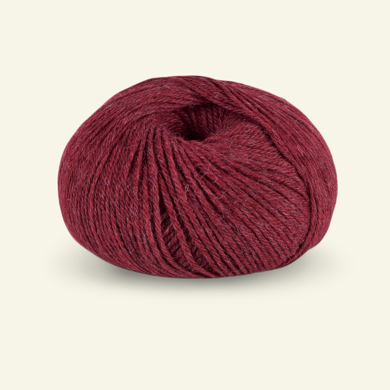 Du Store Alpakka, alpaca merino mixed yarn "Sterk", deep red melange (892) 90000691_pack_b