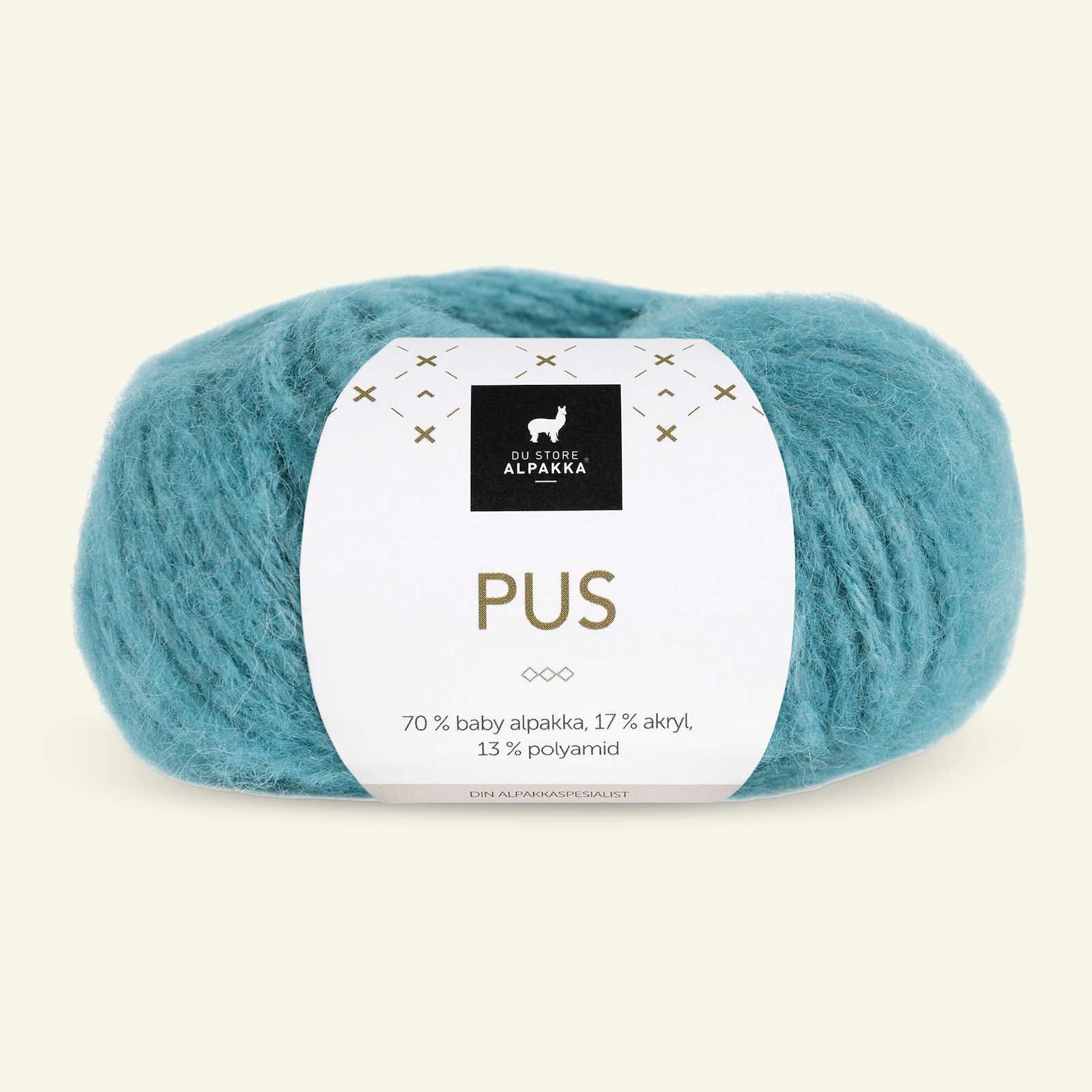 Du Store Alpakka, alpaca mixed yarn "Pus", denim (4032) 90000725_pack