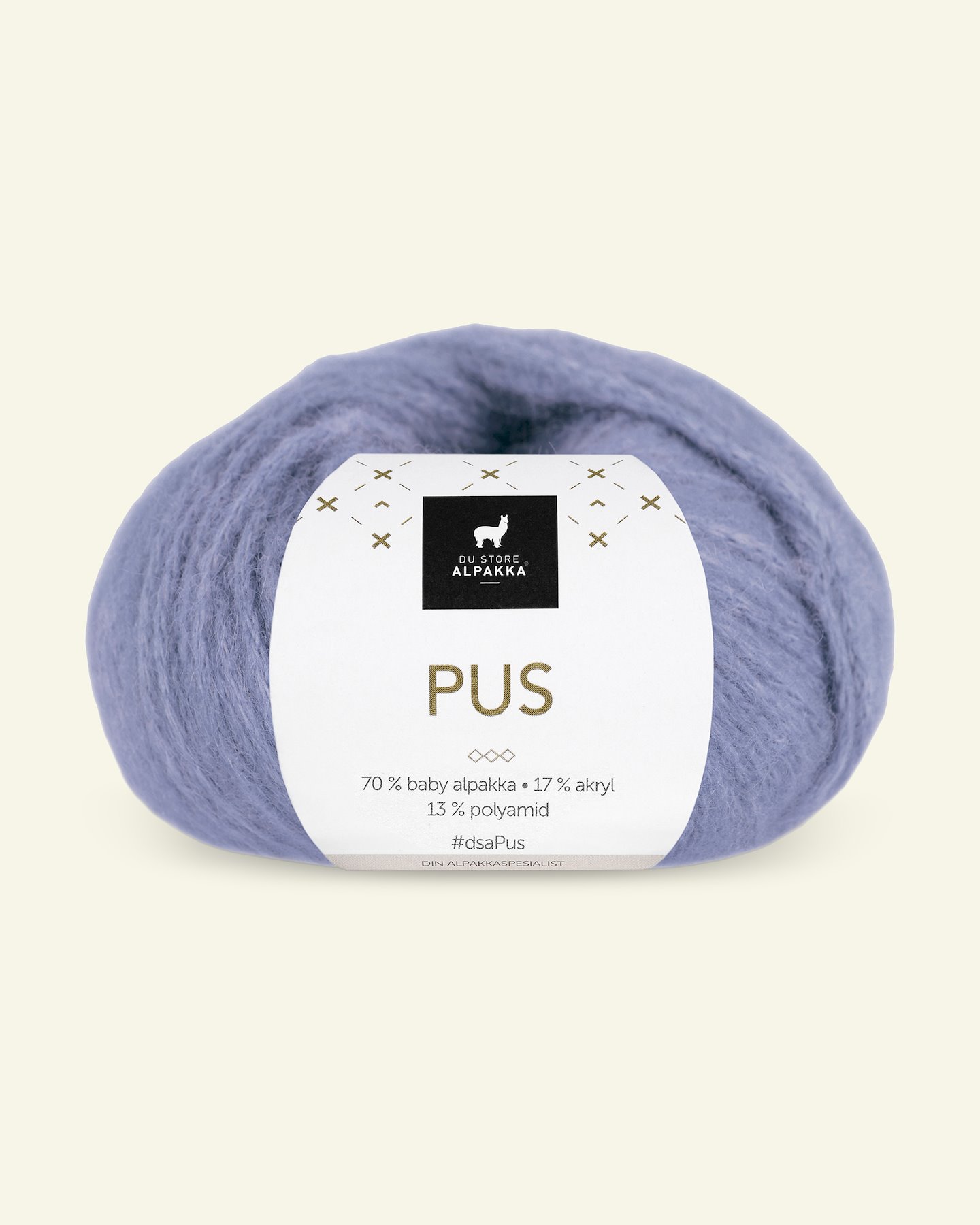 Du Store Alpakka, alpaca mixed yarn "Pus", lavender (4062) 90000742_pack