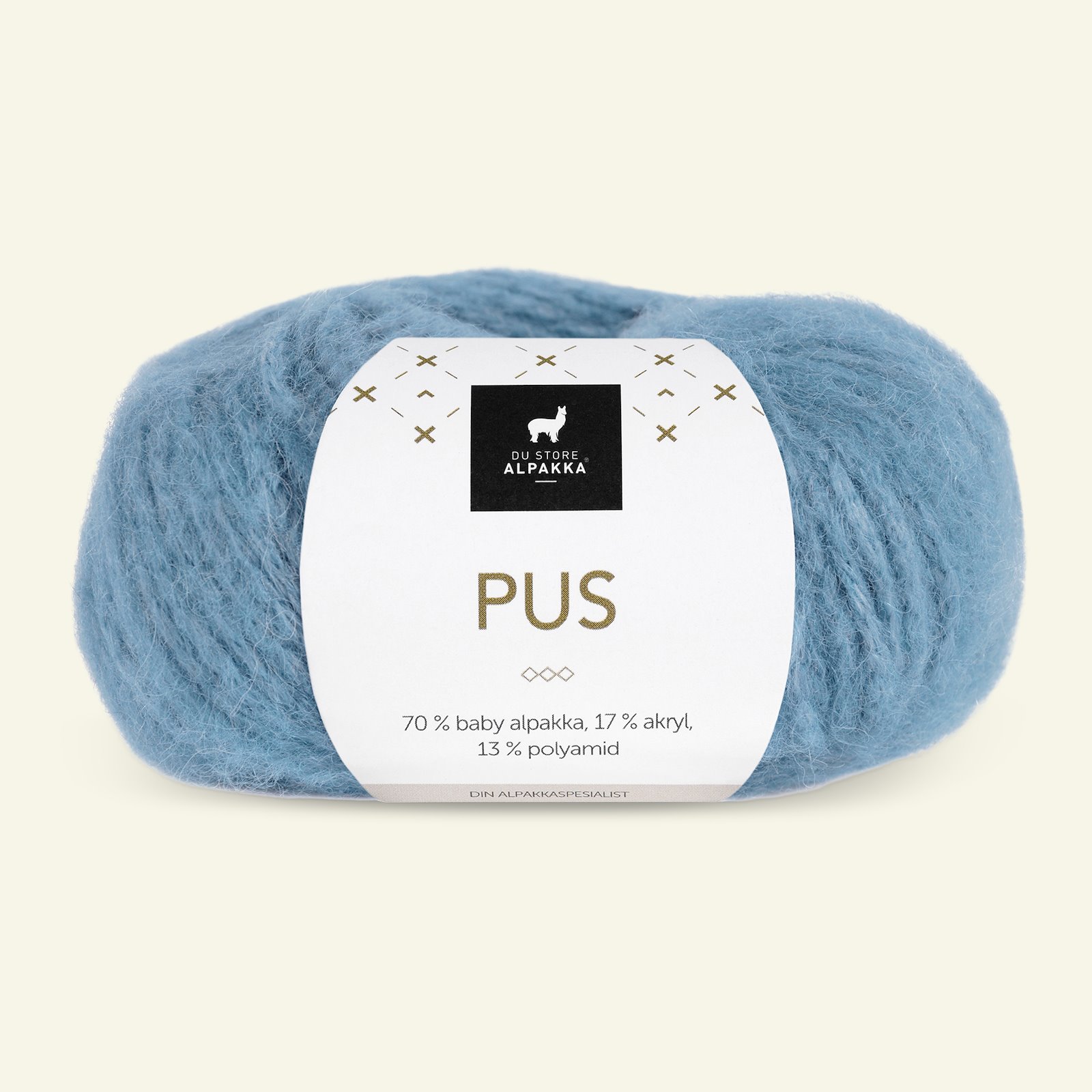 Du Store Alpakka, alpaca mixed yarn "Pus", light denim (4003) 90000713_pack_b