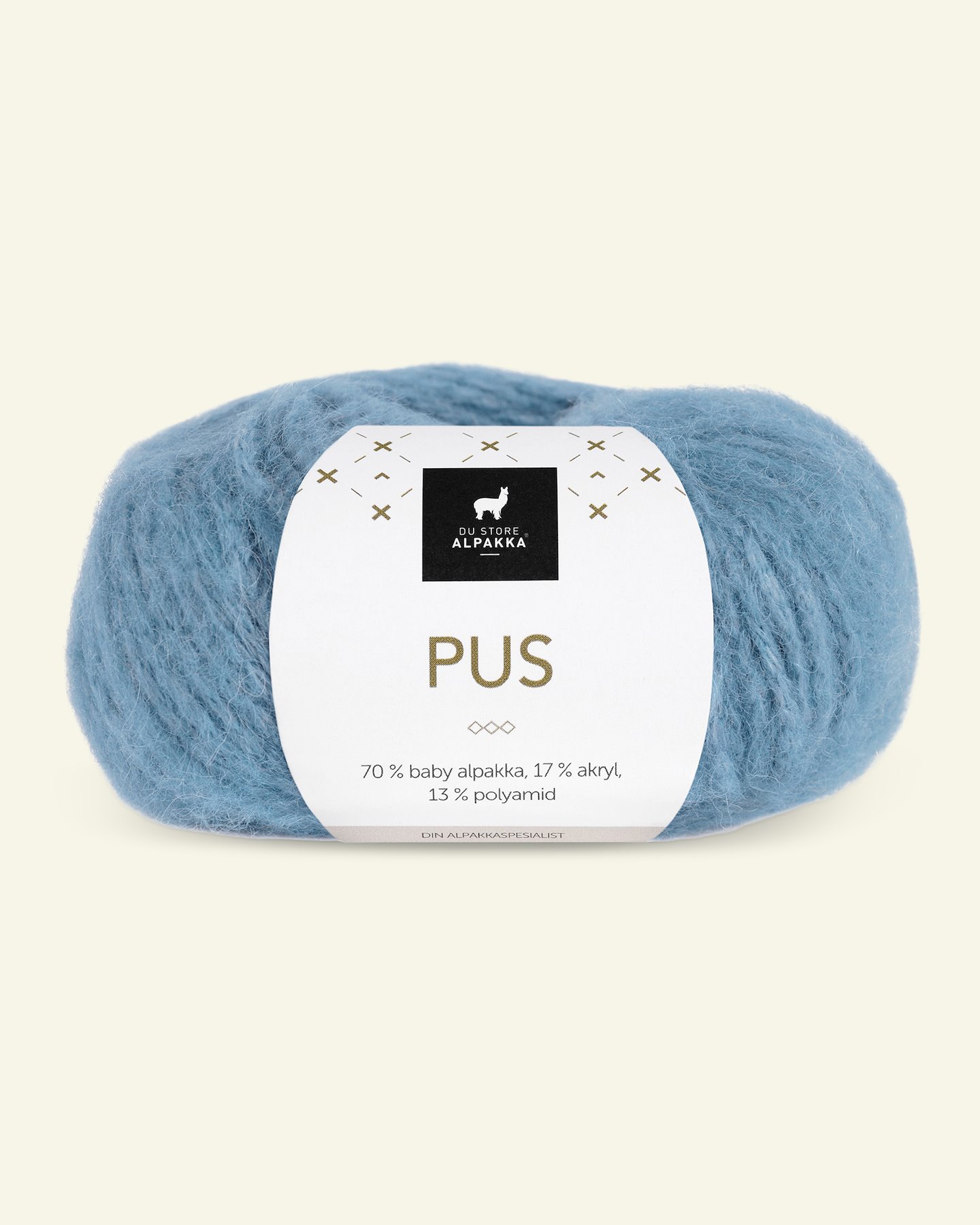 Du Store Alpakka, alpaca mixed yarn "Pus", light denim (4003) 90000713_pack_b