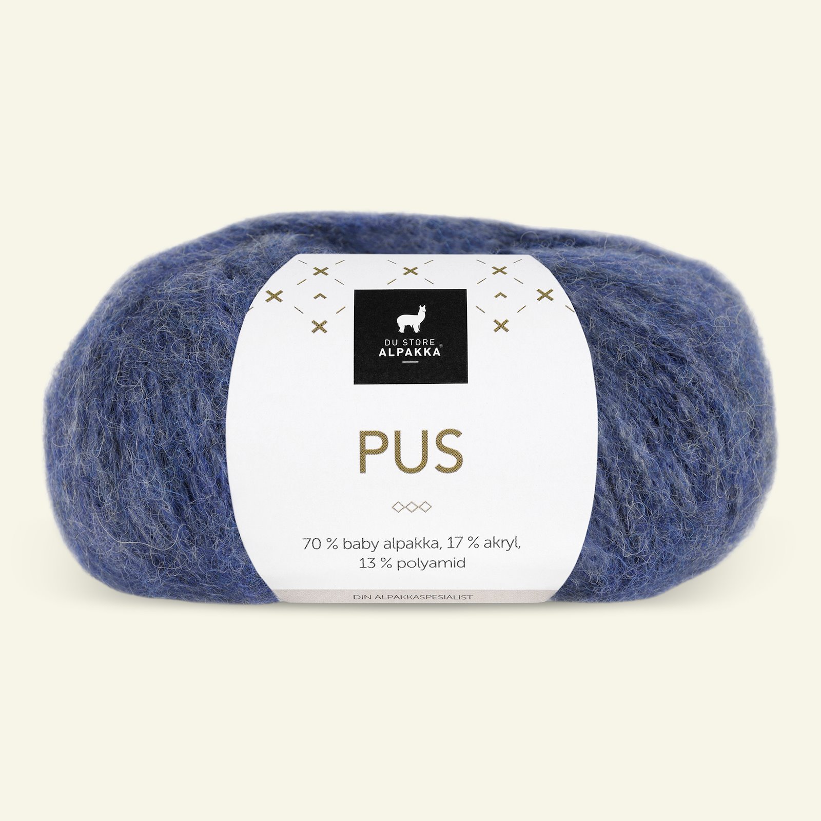 Du Store Alpakka, alpaca mixed yarn "Pus", navy blue (4004) 90000714_pack