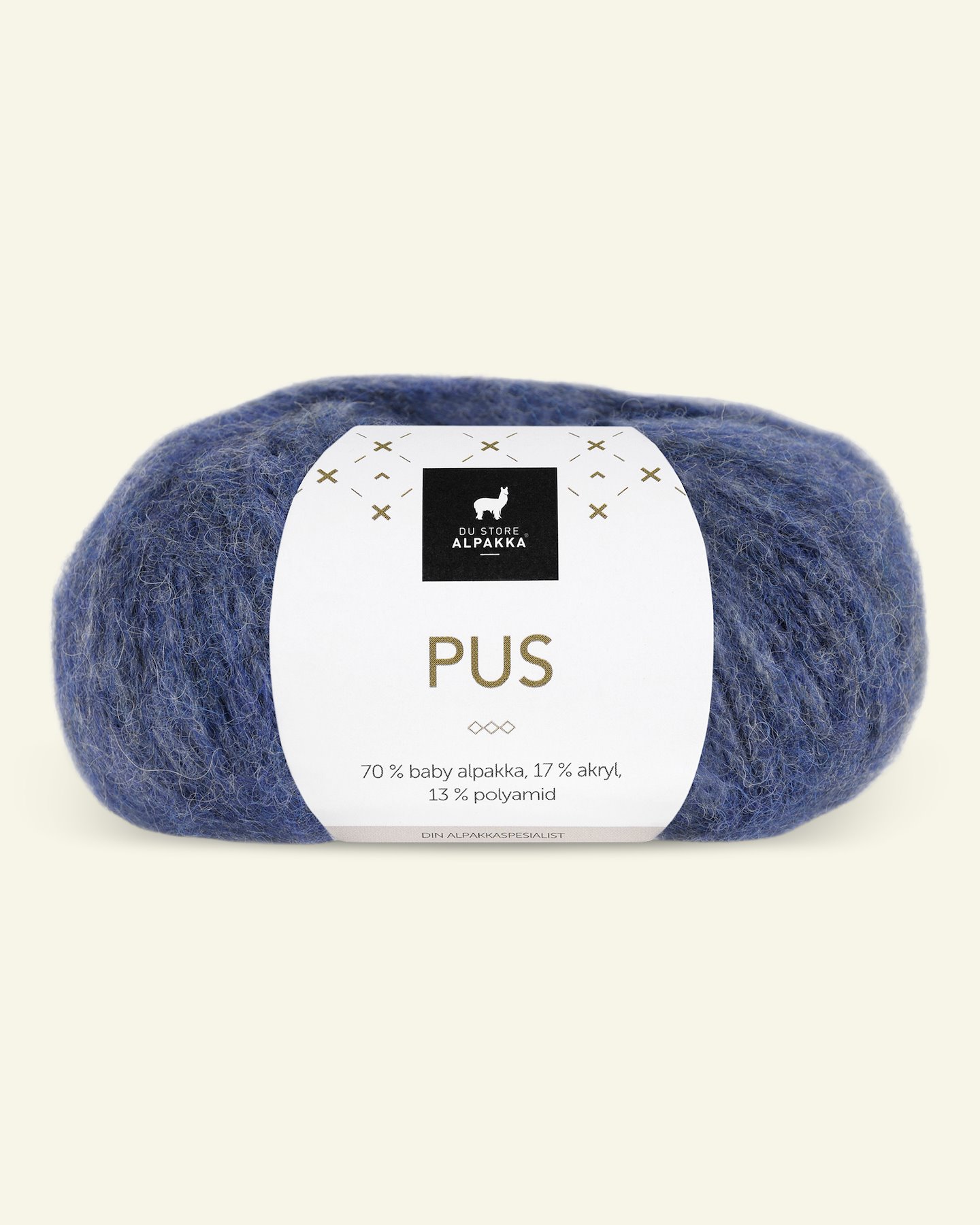 Du Store Alpakka, alpaca mixed yarn "Pus", navy blue (4004) 90000714_pack