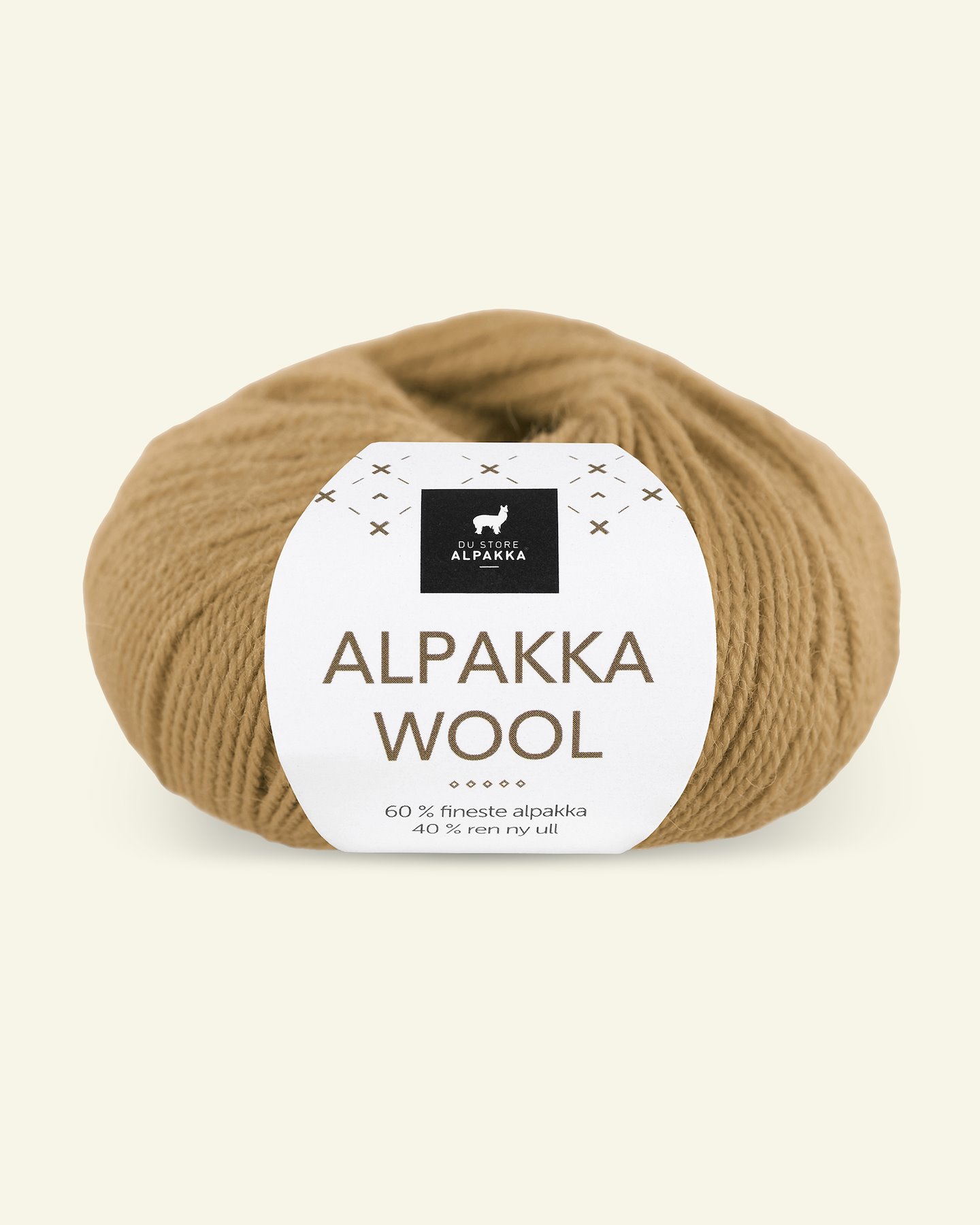 Du Store Alpakka, alpaca uldgarn "Alpakka Wool", honning (553) 90000570_pack