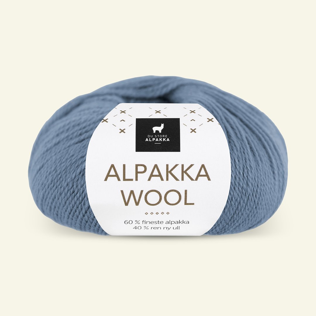Billede af Du Store Alpakka, alpaca uldgarn "Alpakka Wool", lys denim (547)