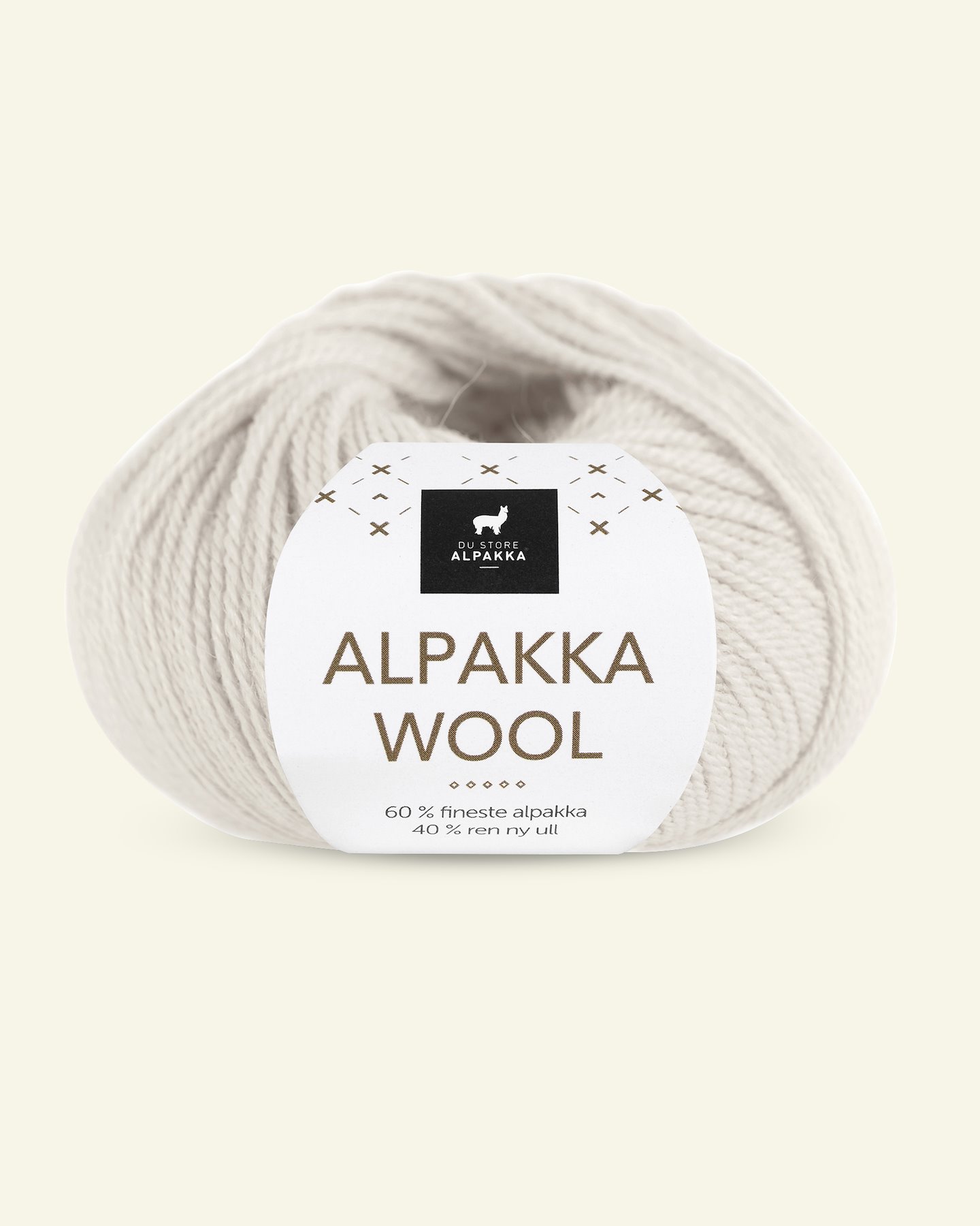 Du Store Alpakka, alpaca uldgarn "Alpakka Wool", natur (554) 90000571_pack