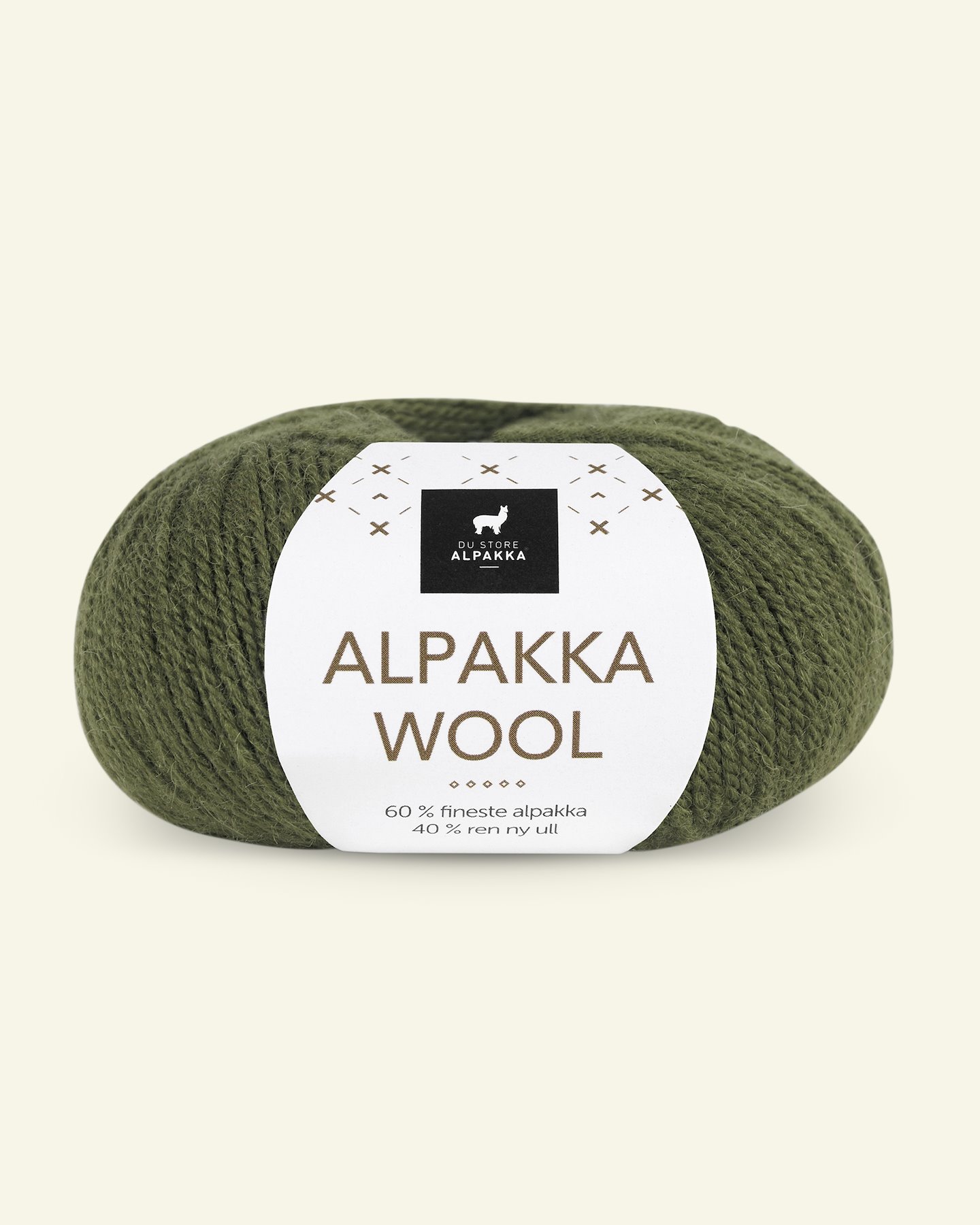 Du Store Alpakka, alpaca uldgarn "Alpakka Wool", oliven (522) 90000557_pack