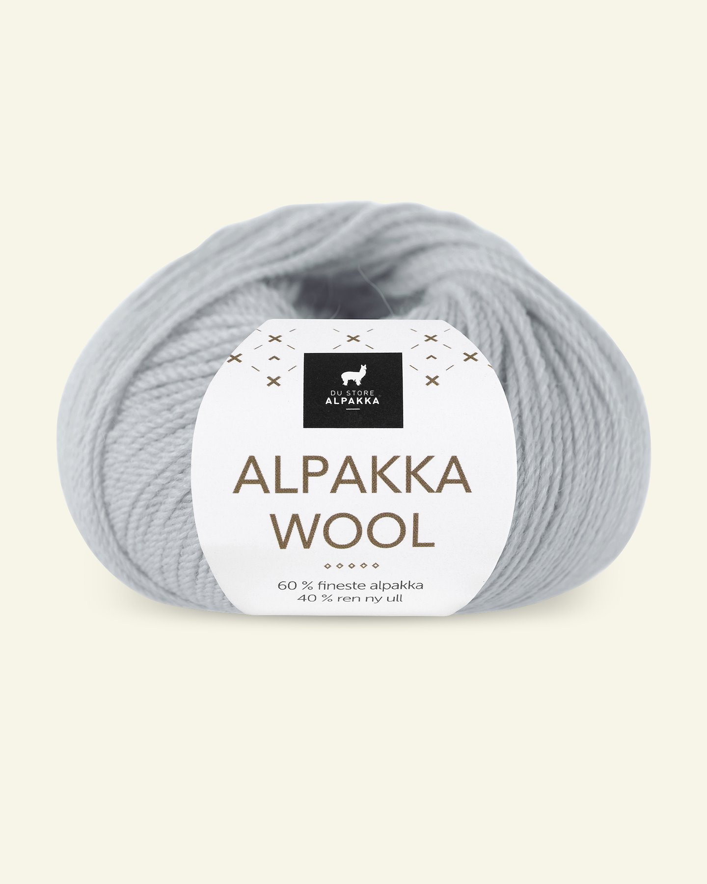 Du Store Alpakka, alpaca wool yarn, "Alpakka Wool", lt blue (557) 90000574_pack