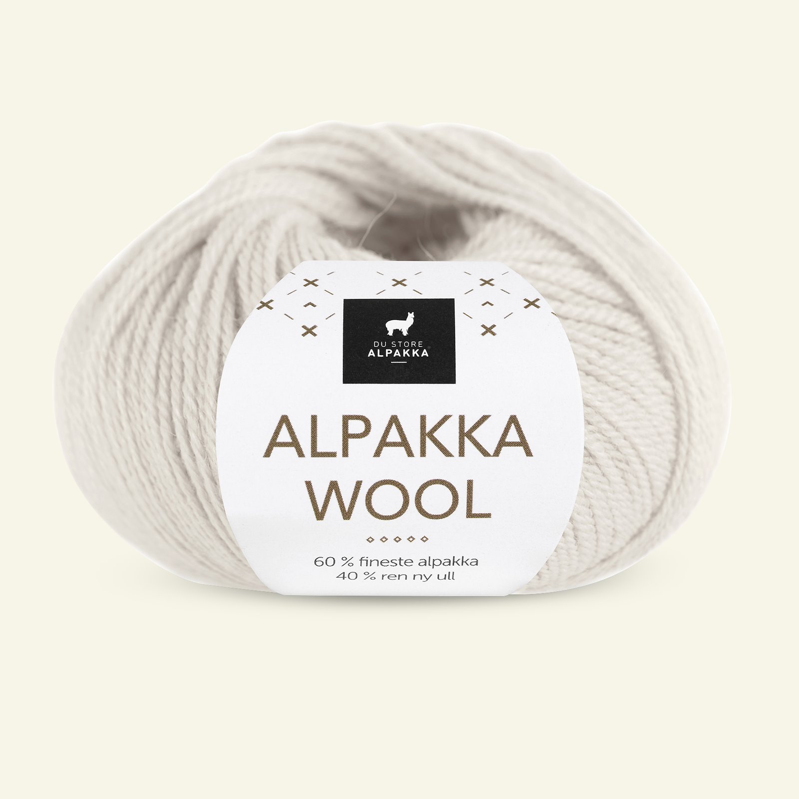 Du Store Alpakka, alpaca wool yarn, "Alpakka Wool", nature (554) 90000571_pack