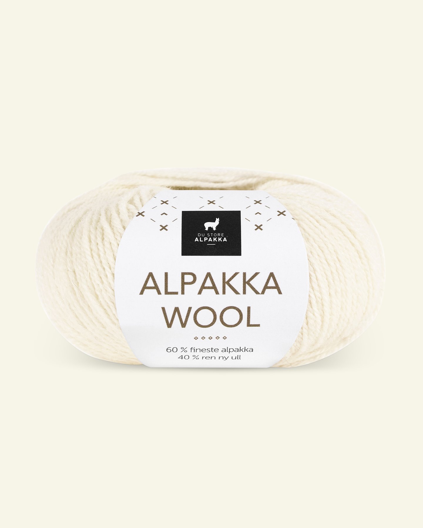 Du Store Alpakka, alpaca wool yarn, "Alpakka Wool", offwhite (501) 90000547_pack