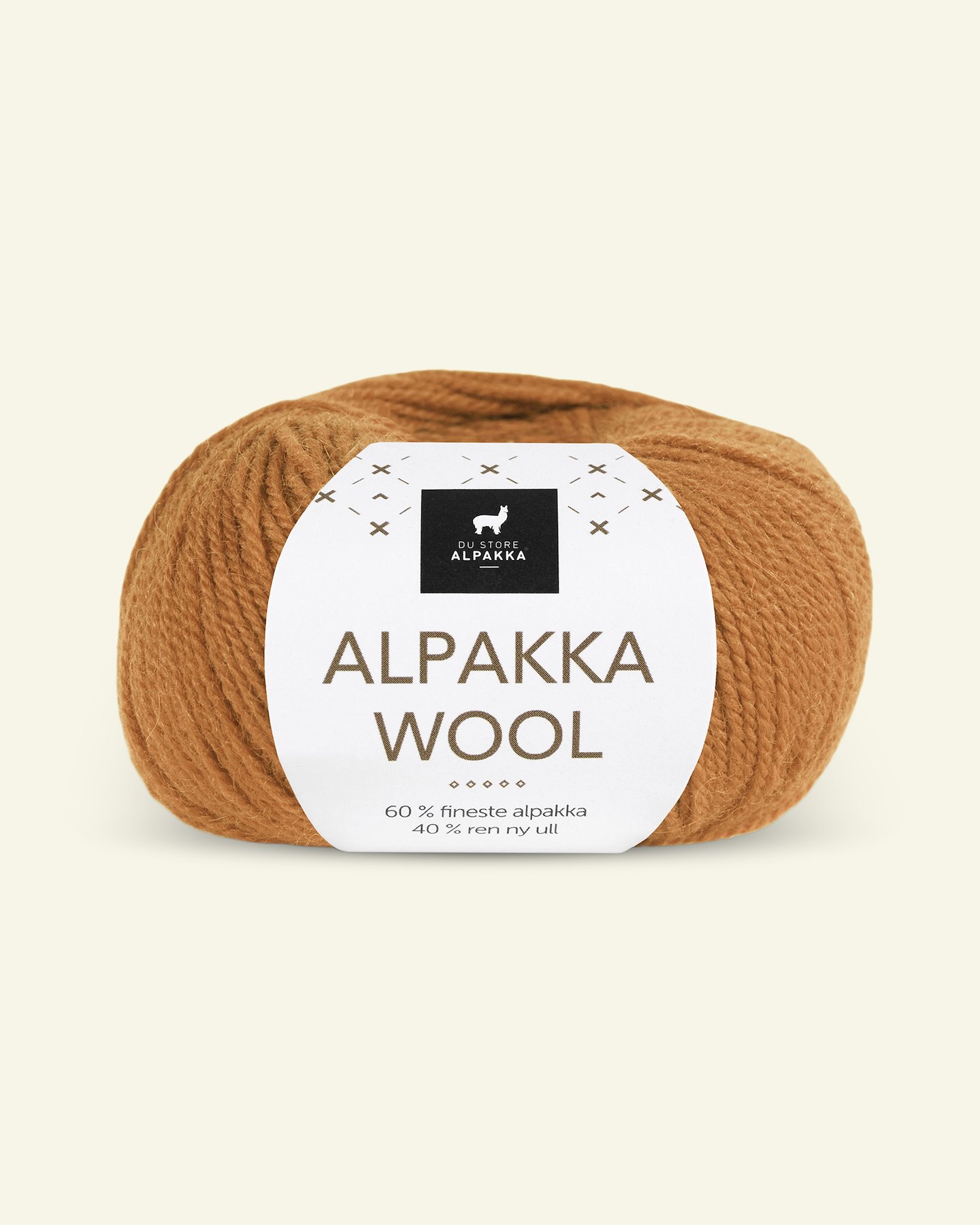Du Store Alpakka, alpaca wool yarn, "Alpakka Wool", saffron (519) 90000555_pack