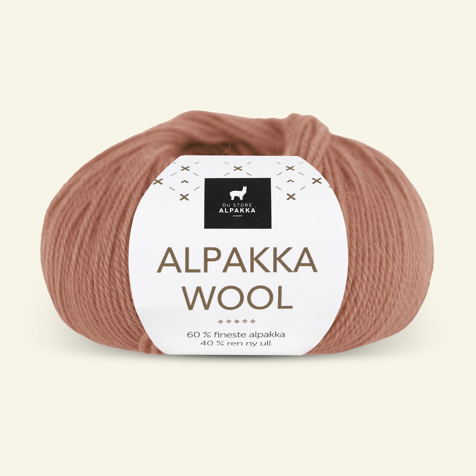 Du Store Alpakka, alpaka ullgarn "Alpakka Wool", abrikos (544) 90000563_pack
