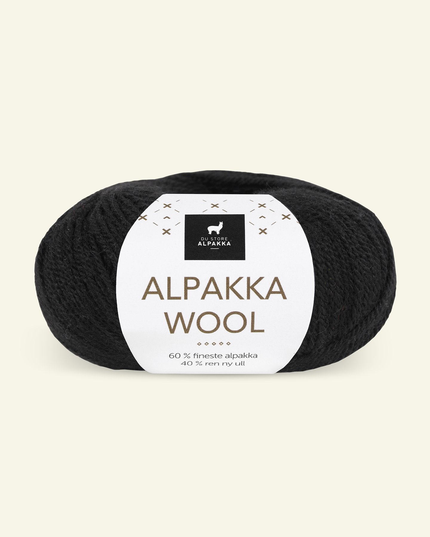 Du Store Alpakka, alpaka ullgarn "Alpakka Wool", sort (526) 90000560_pack
