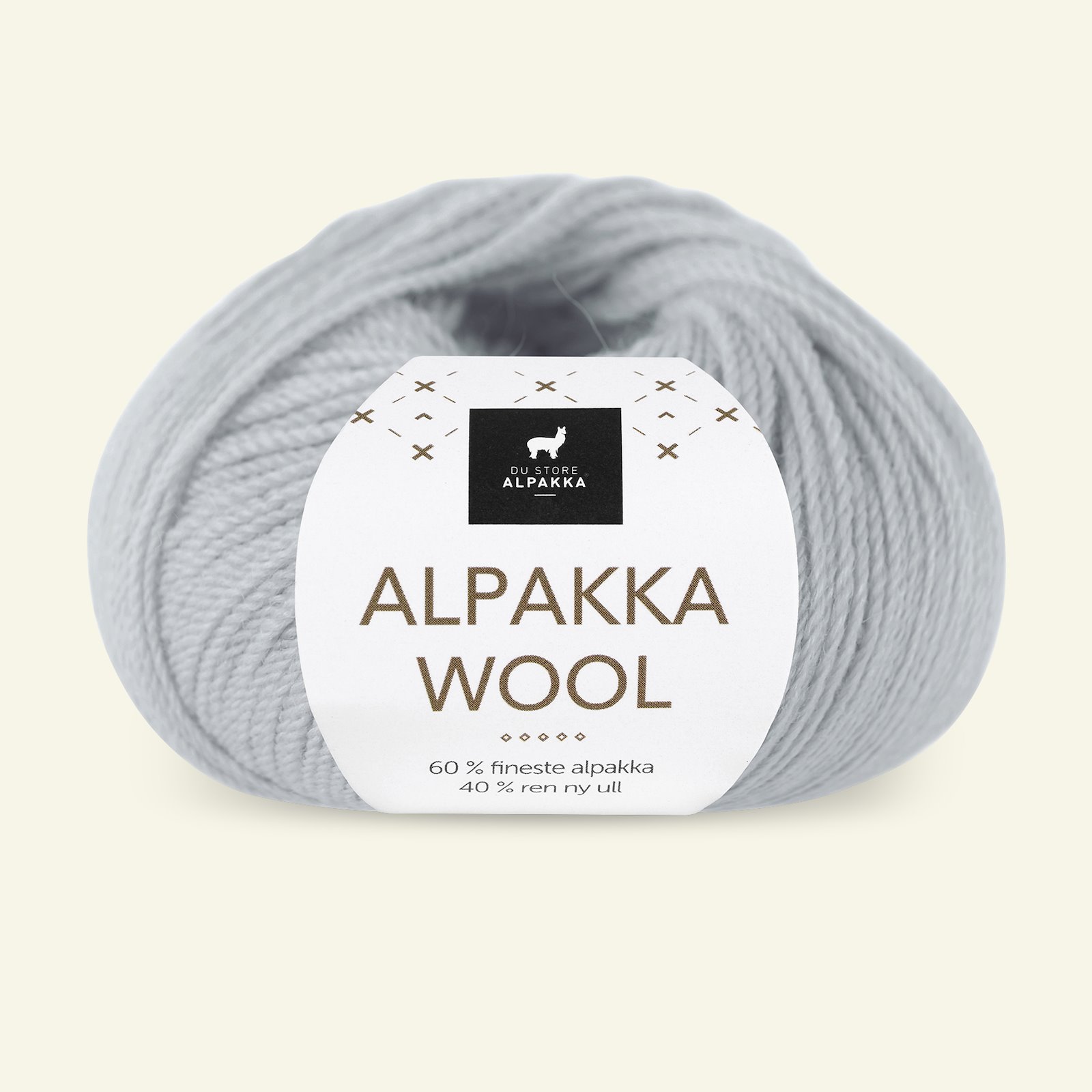 Du Store Alpakka, Alpakka ullgarn "Alpakka Wool", pudderblå (557) 90000574_pack