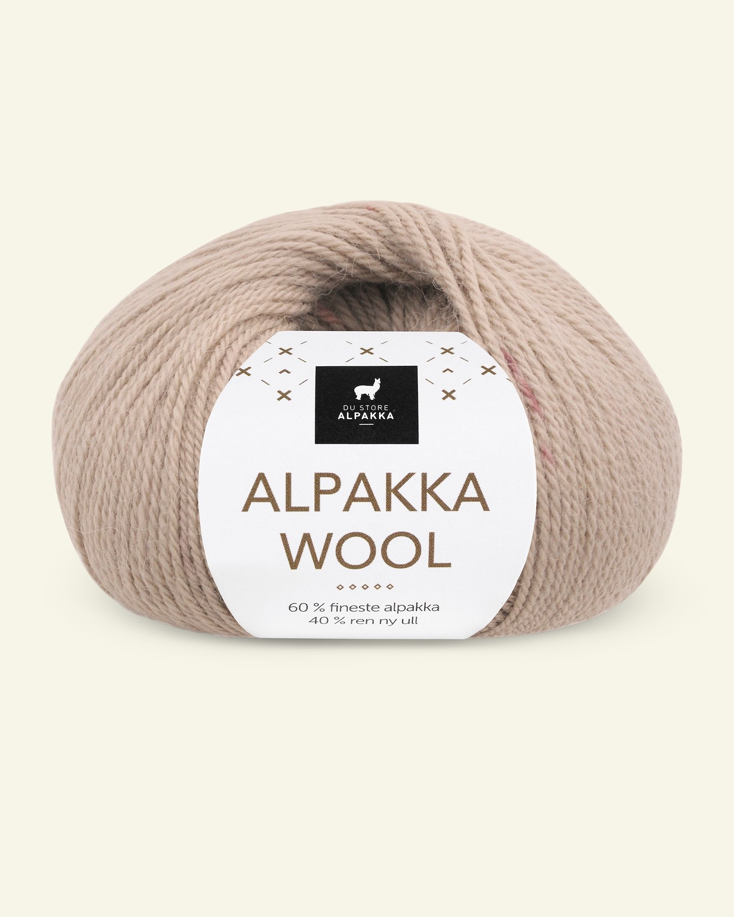 Du Store Alpakka, Alpakka Wool sand/rosa 90001244_pack