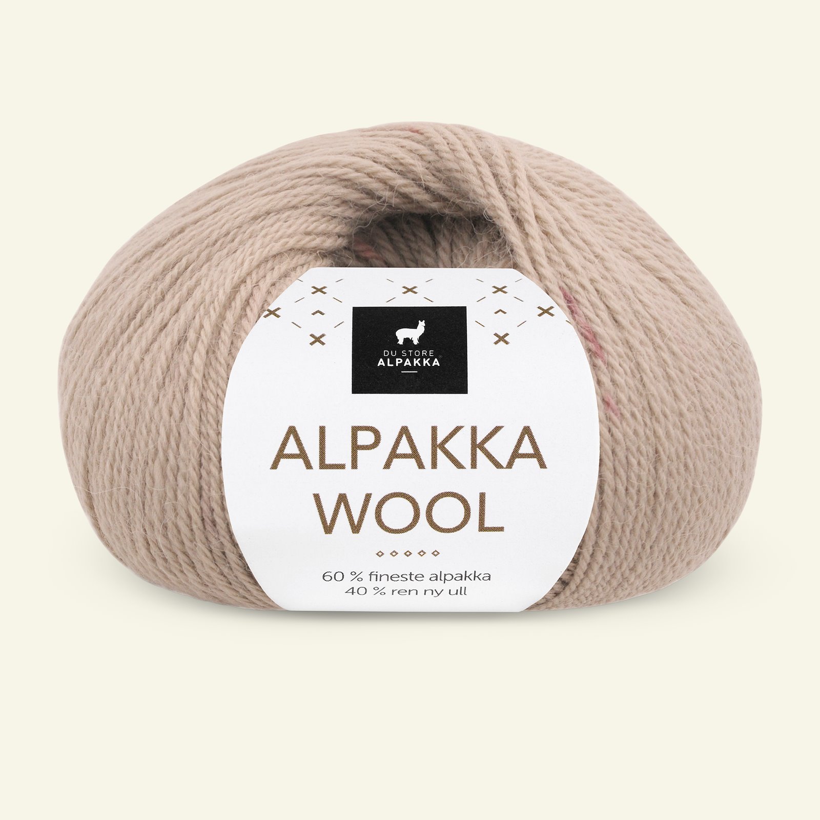 Du Store Alpakka, Alpakka Wool sand/rose 90001244_pack