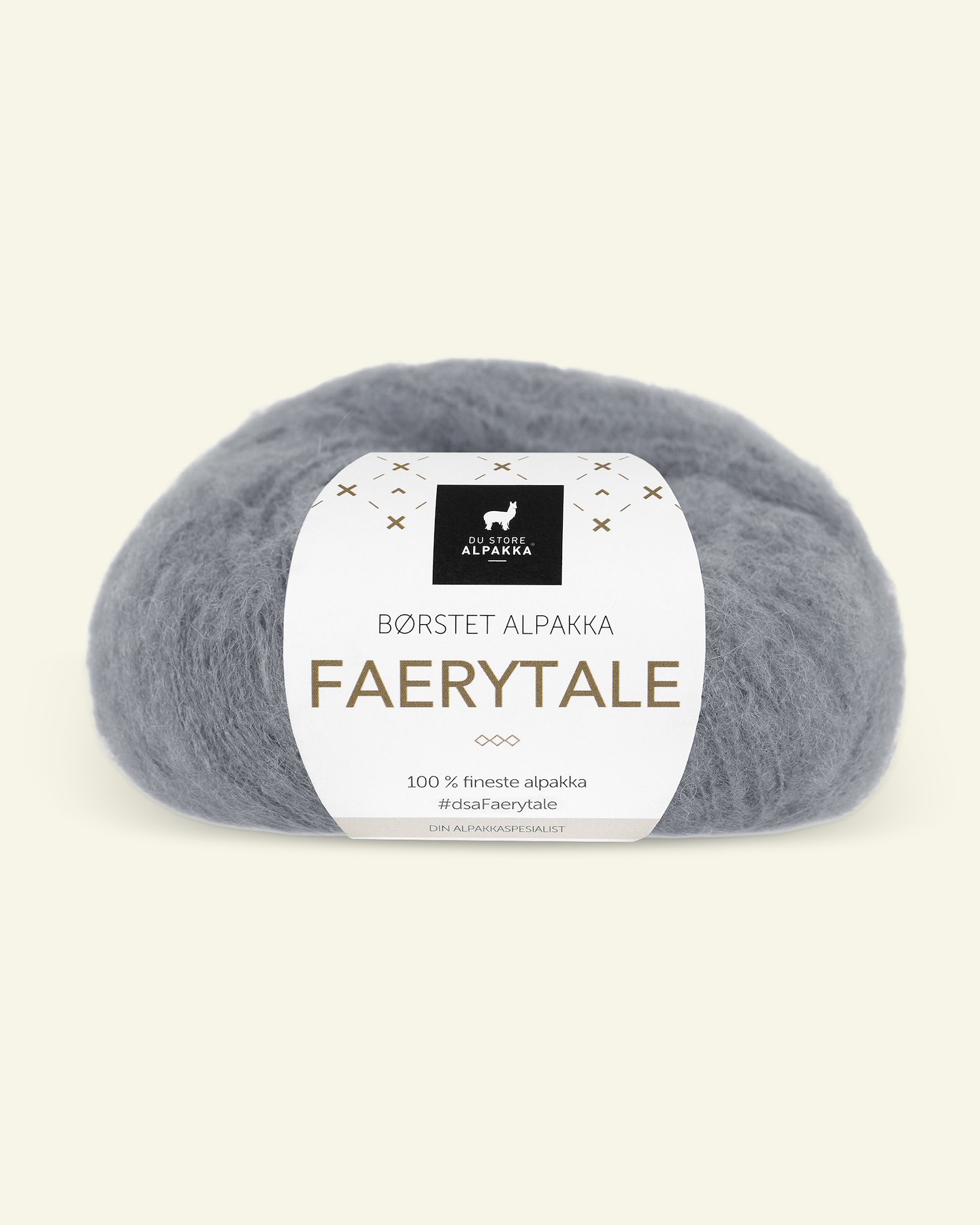 Du Store Alpakka, børsted alpakkagarn "Faerytale", støvet blå (798) 90000605_pack