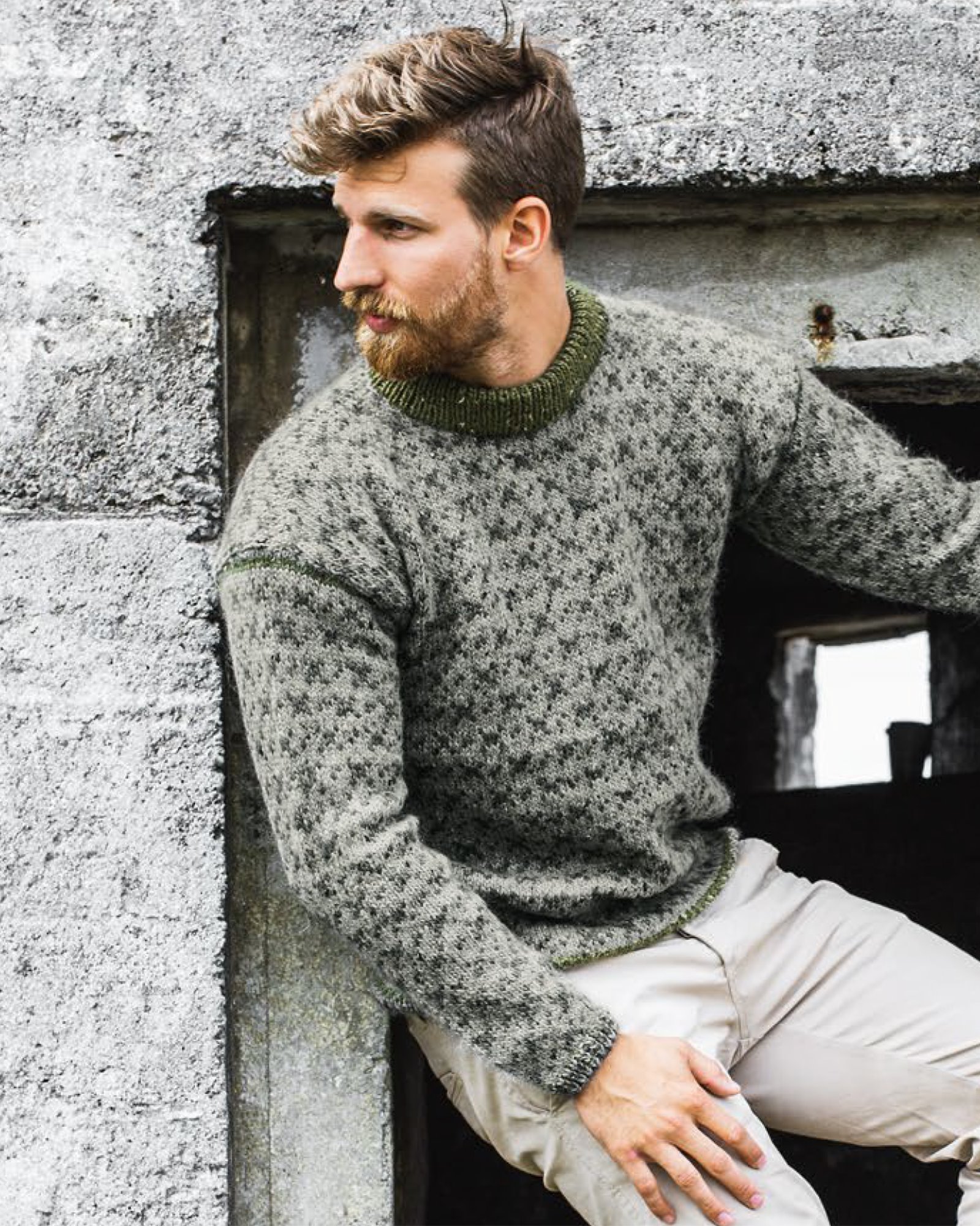 DIY this Du Store Alpakka, knitting pattern – Mens Jumper project ...