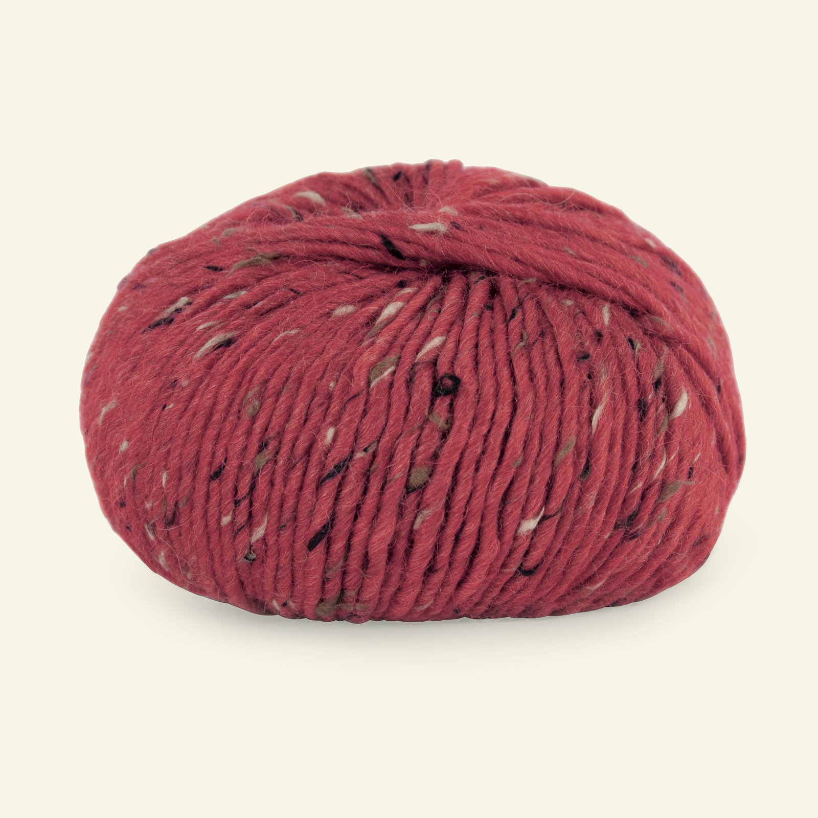 Du Store Alpakka, tweed ullgarn "Alpakka Tweed", rød (120) 90000529_pack_b