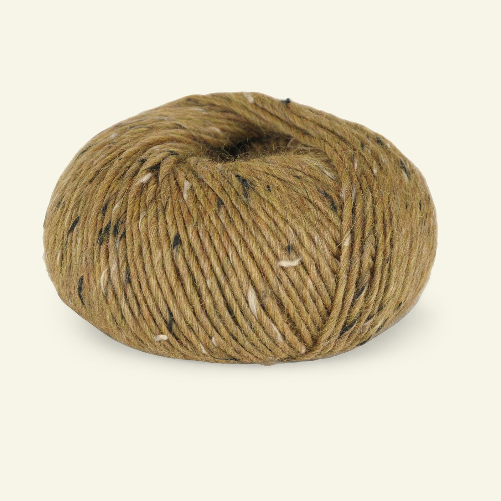 Du Store Alpakka, tweed wool yarn "Alpakka Tweed", mustard (130) 90000531_pack_b
