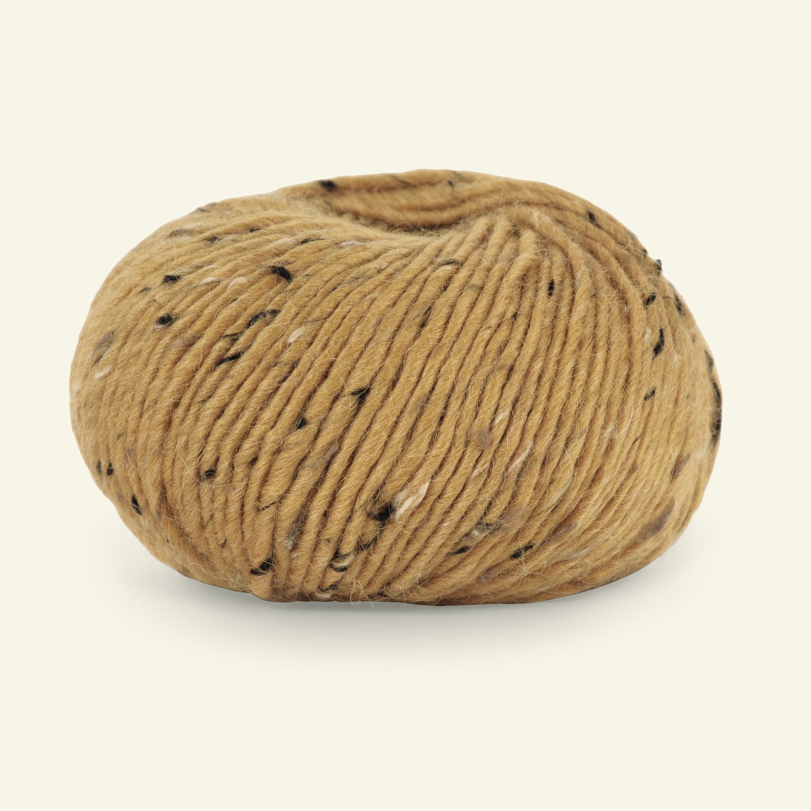 Du Store Alpakka, tweed wool yarn "Alpakka Tweed", yellow (118) 90000528_pack_b
