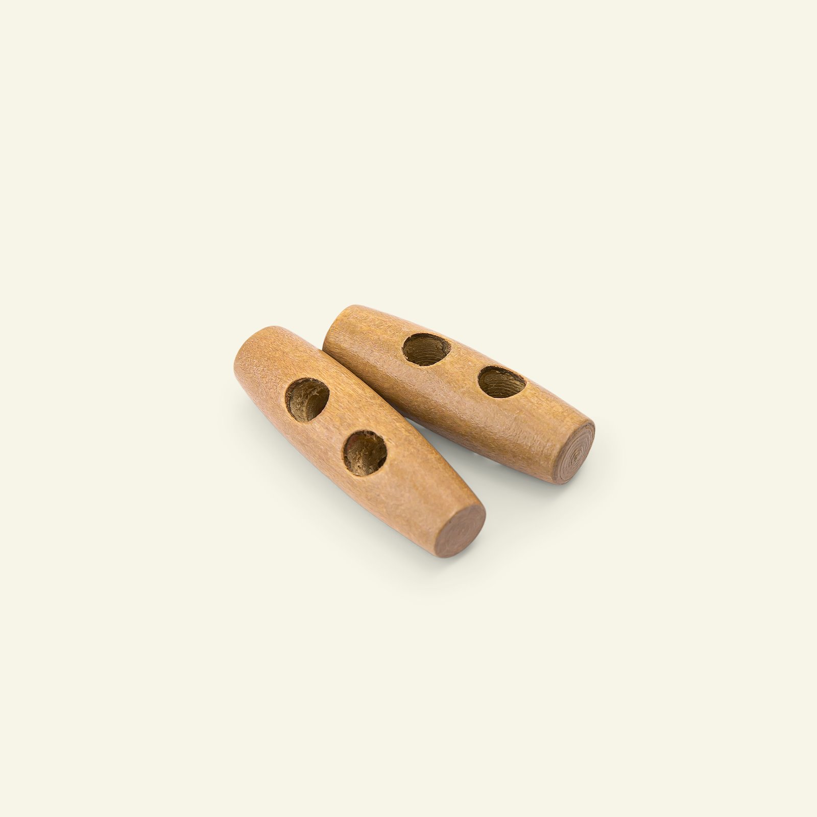 Dufflecoat-Knopf 2-Loch 40mm Holz,2St. 33520_pack