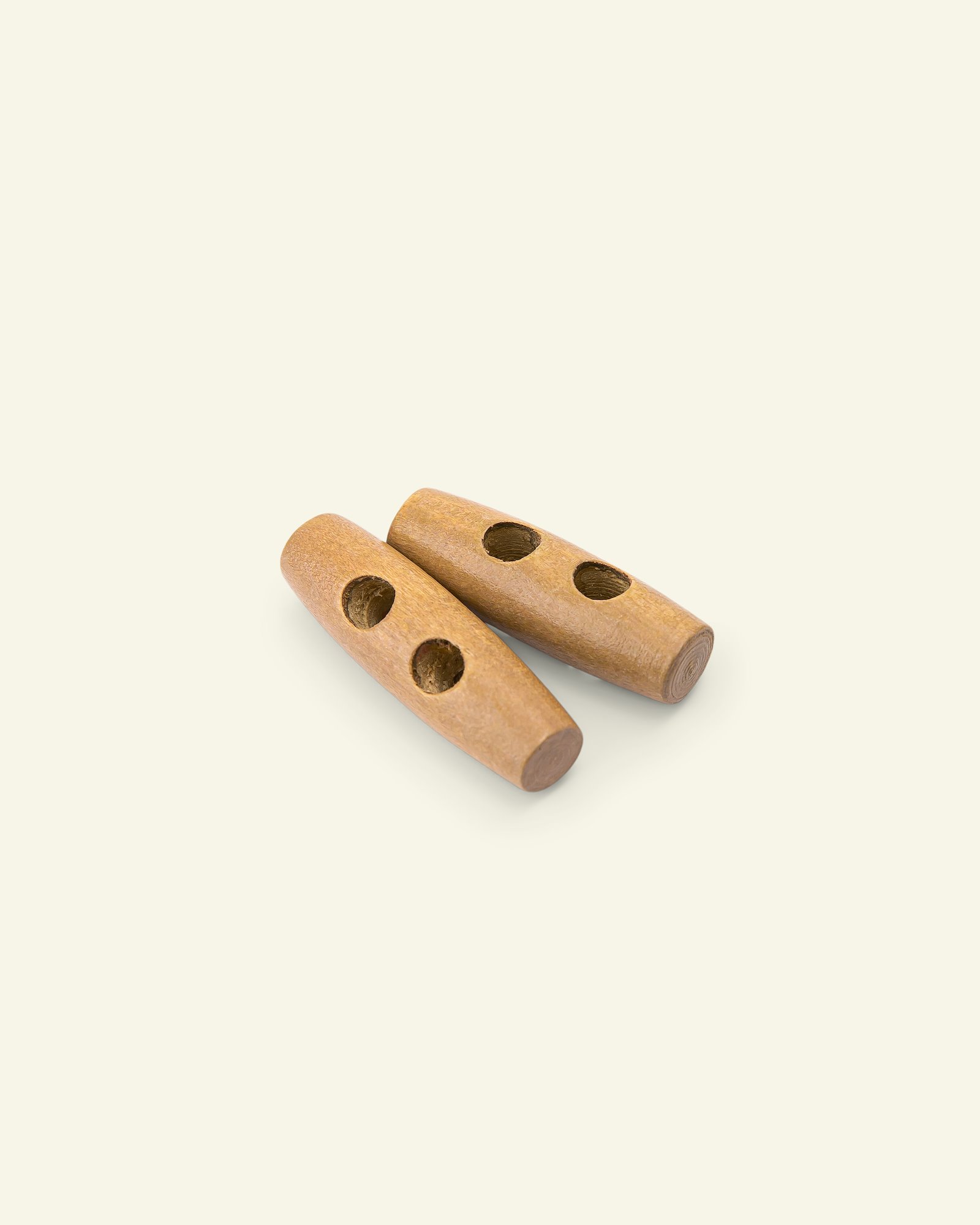 Dufflecoat-Knopf 2-Loch 40mm Holz,2St. 33520_pack