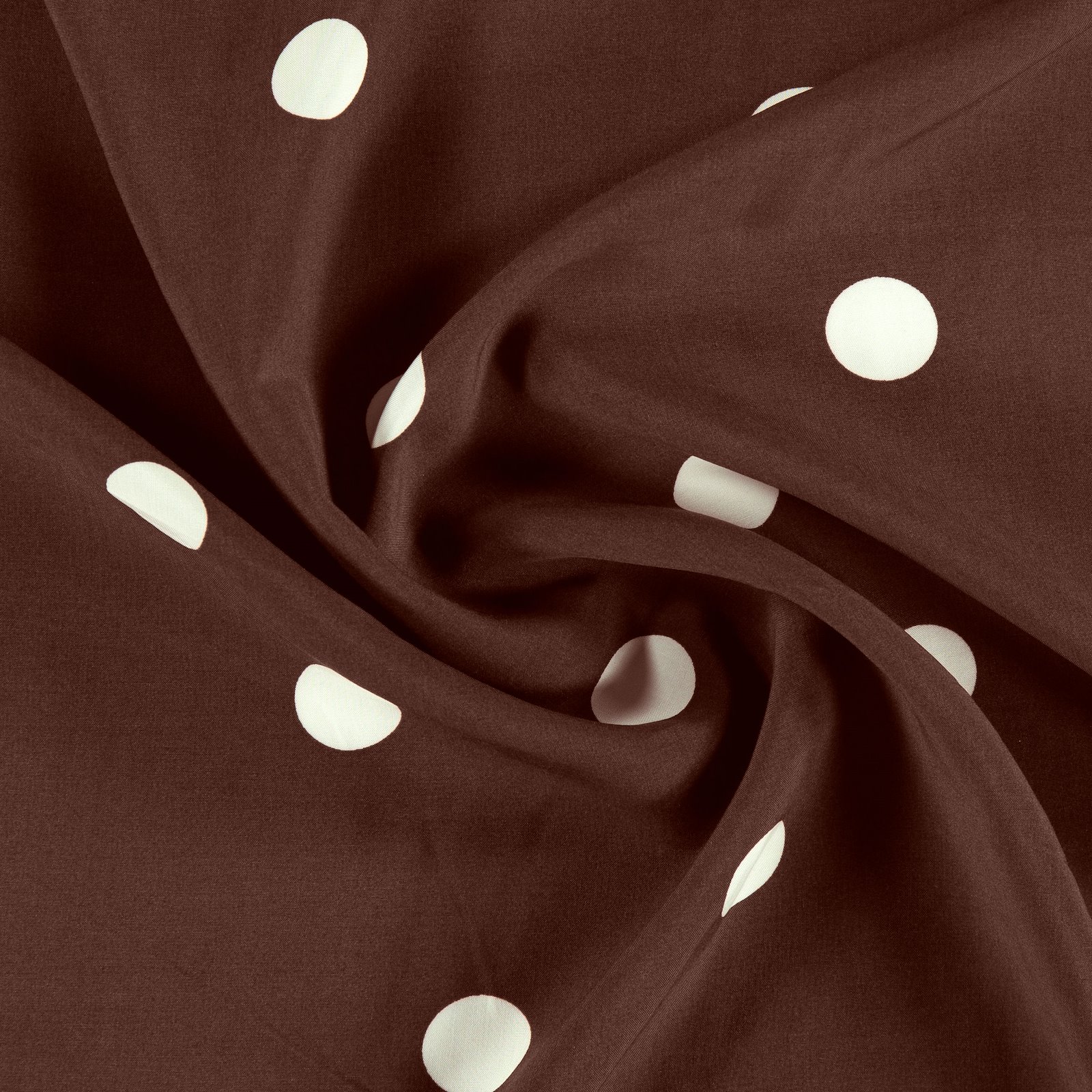 Ecovero woven viscose chestnut with dot 710685_pack