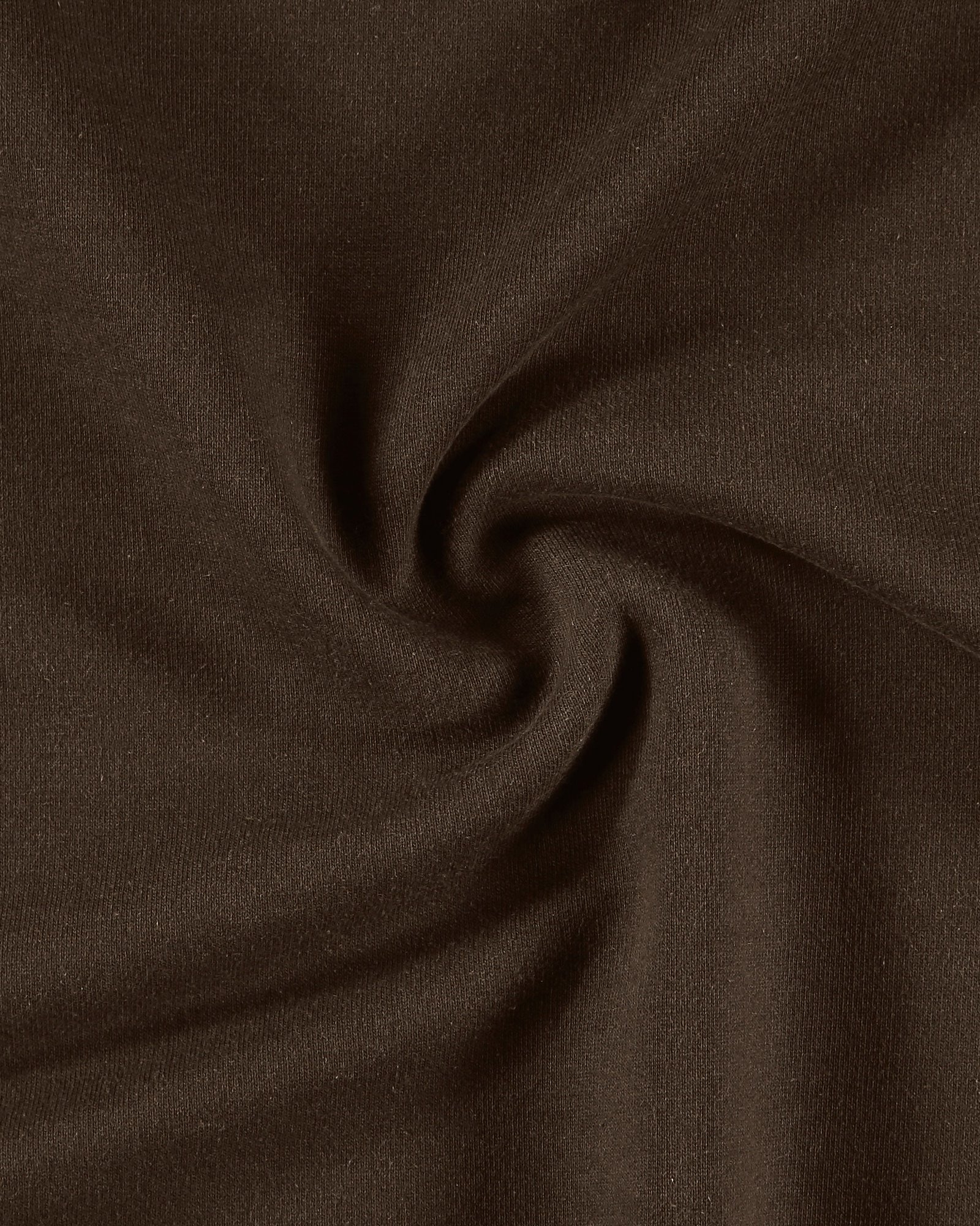Ekologisk kraftig sweatshirttyg, 100& bomull,  mörkbrun bors 211810_pack
