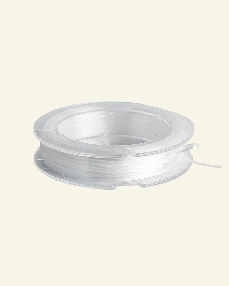 Elastic cord 0,8mm flat white 10m 3506301_pack