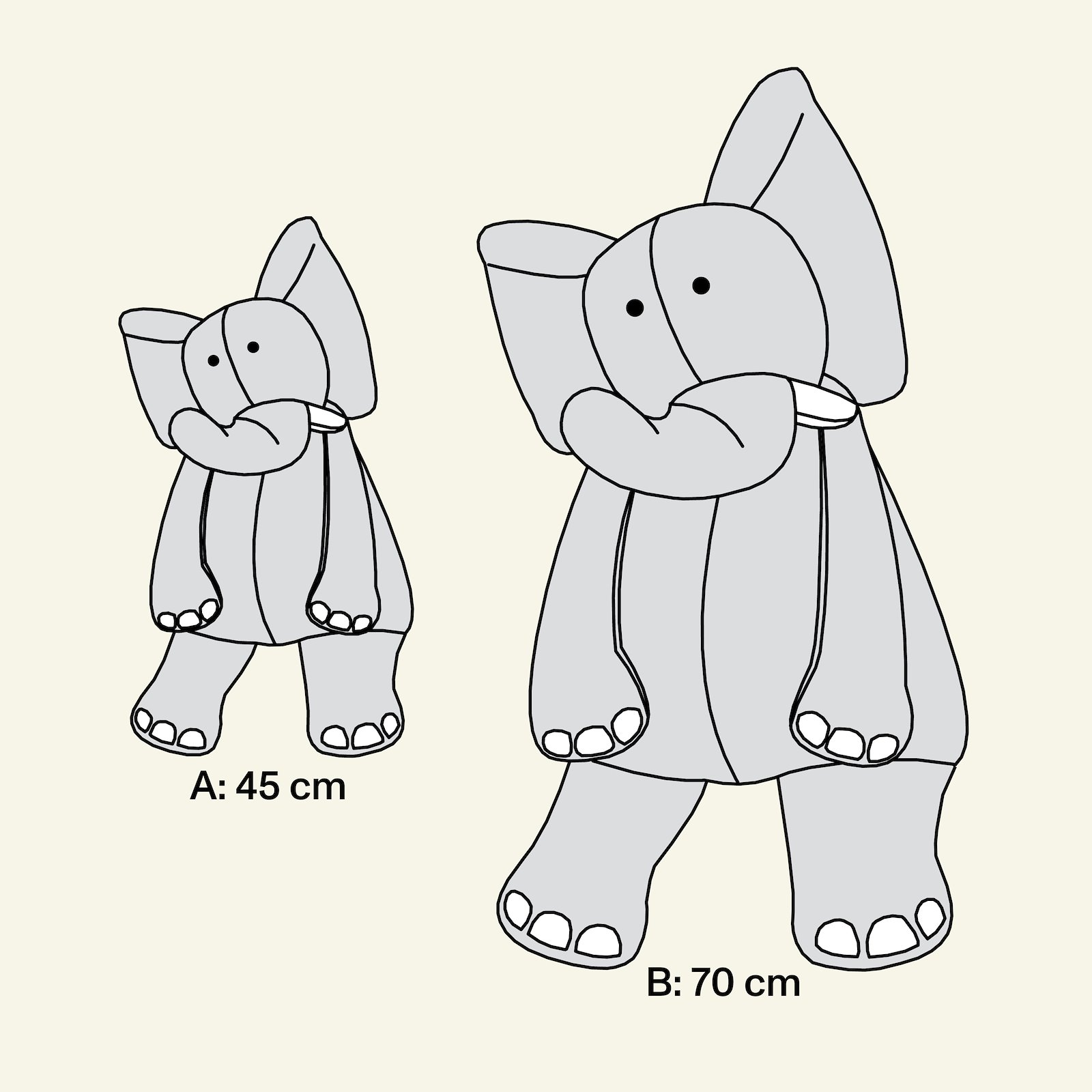 Elefant | (STOF&STIL)