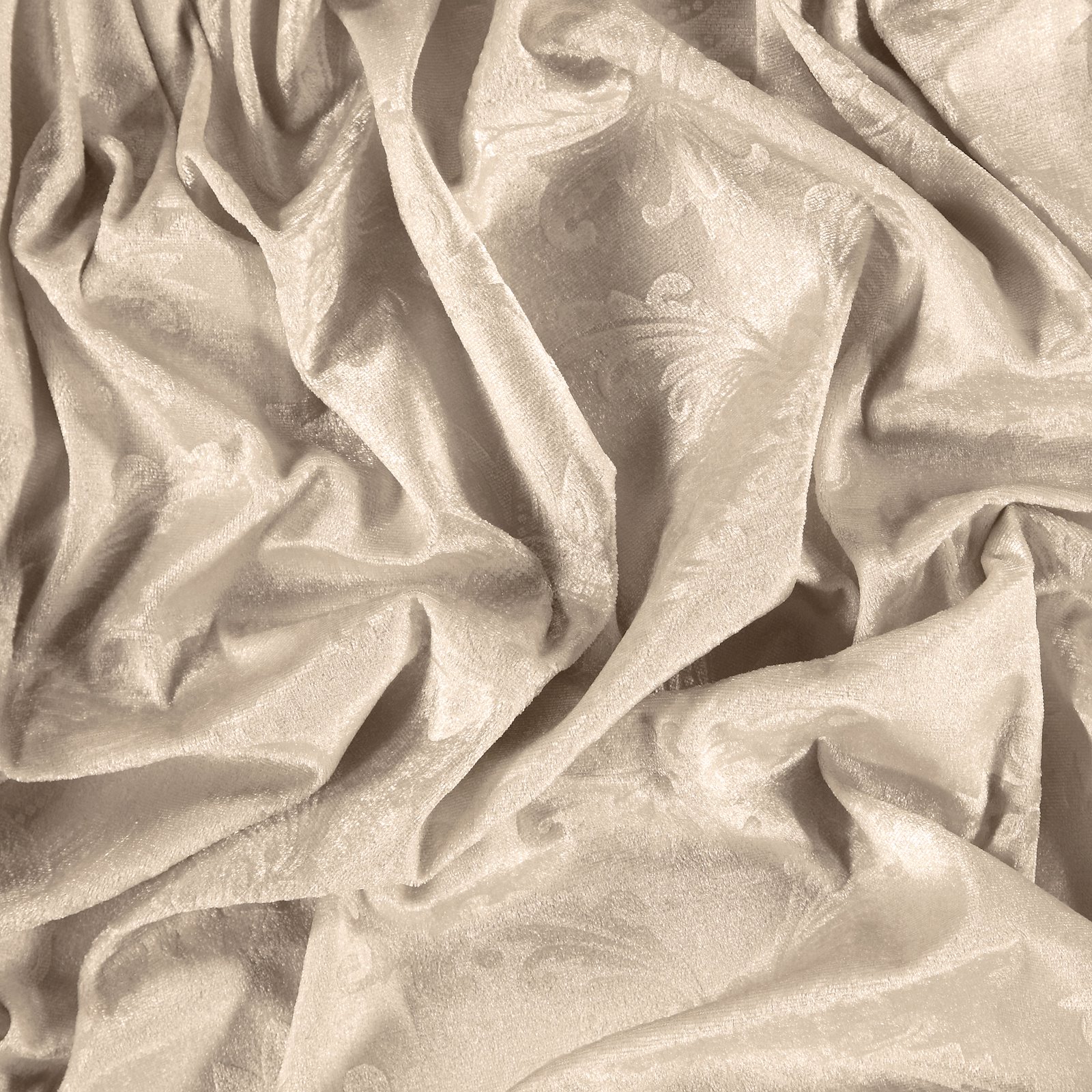 Embossed velvet sand w wallpaper look | Selfmade® (Stoff & Stil)