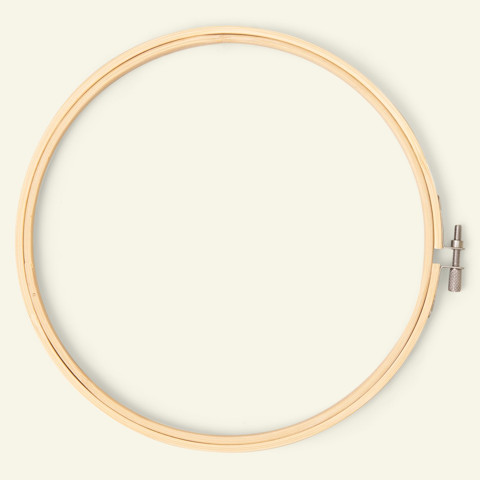 Embroidery hoop 8" - 20,8cm bamboo wood 99006_pack