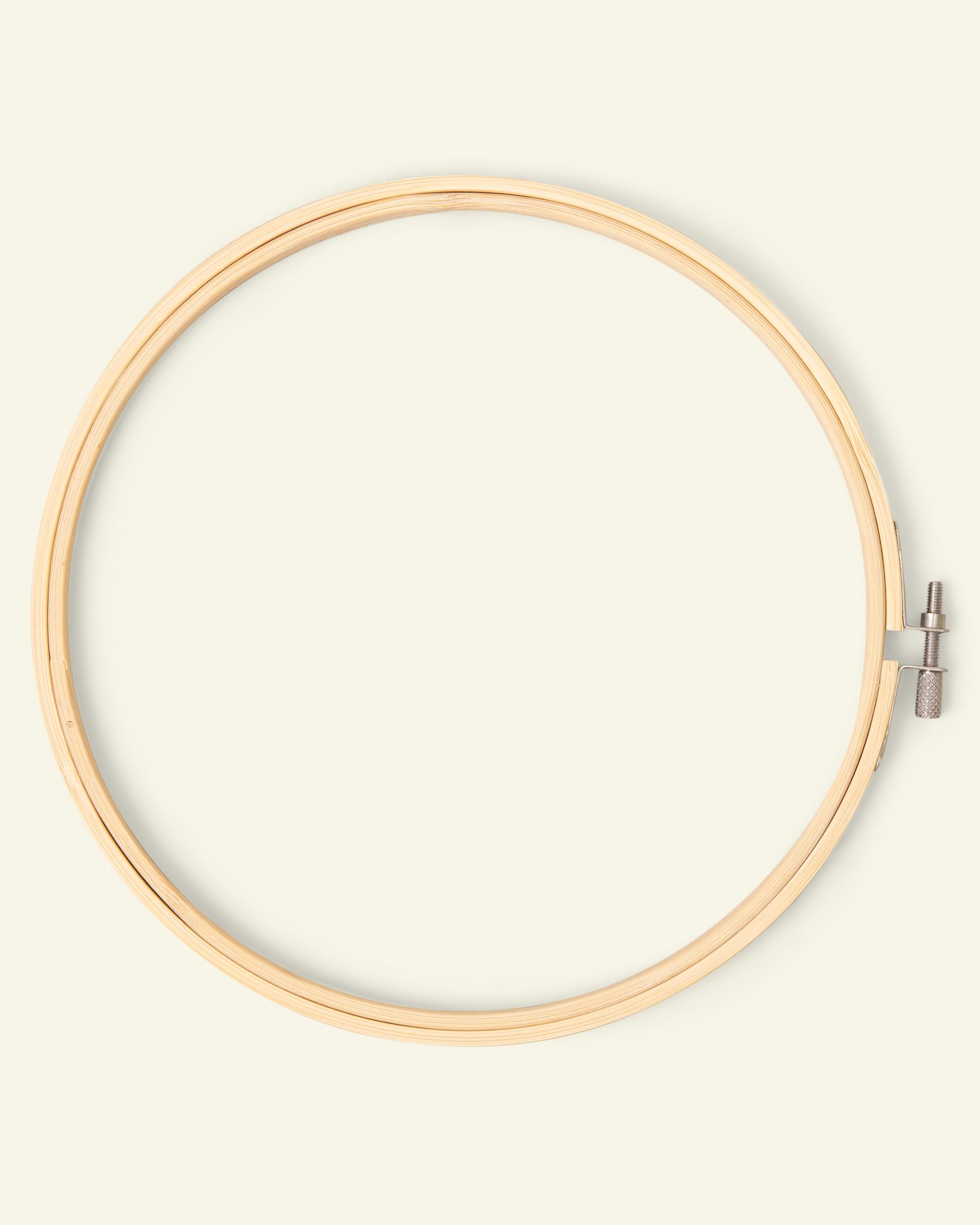 Embroidery hoop 8" - 20,8cm bamboo wood 99006_pack