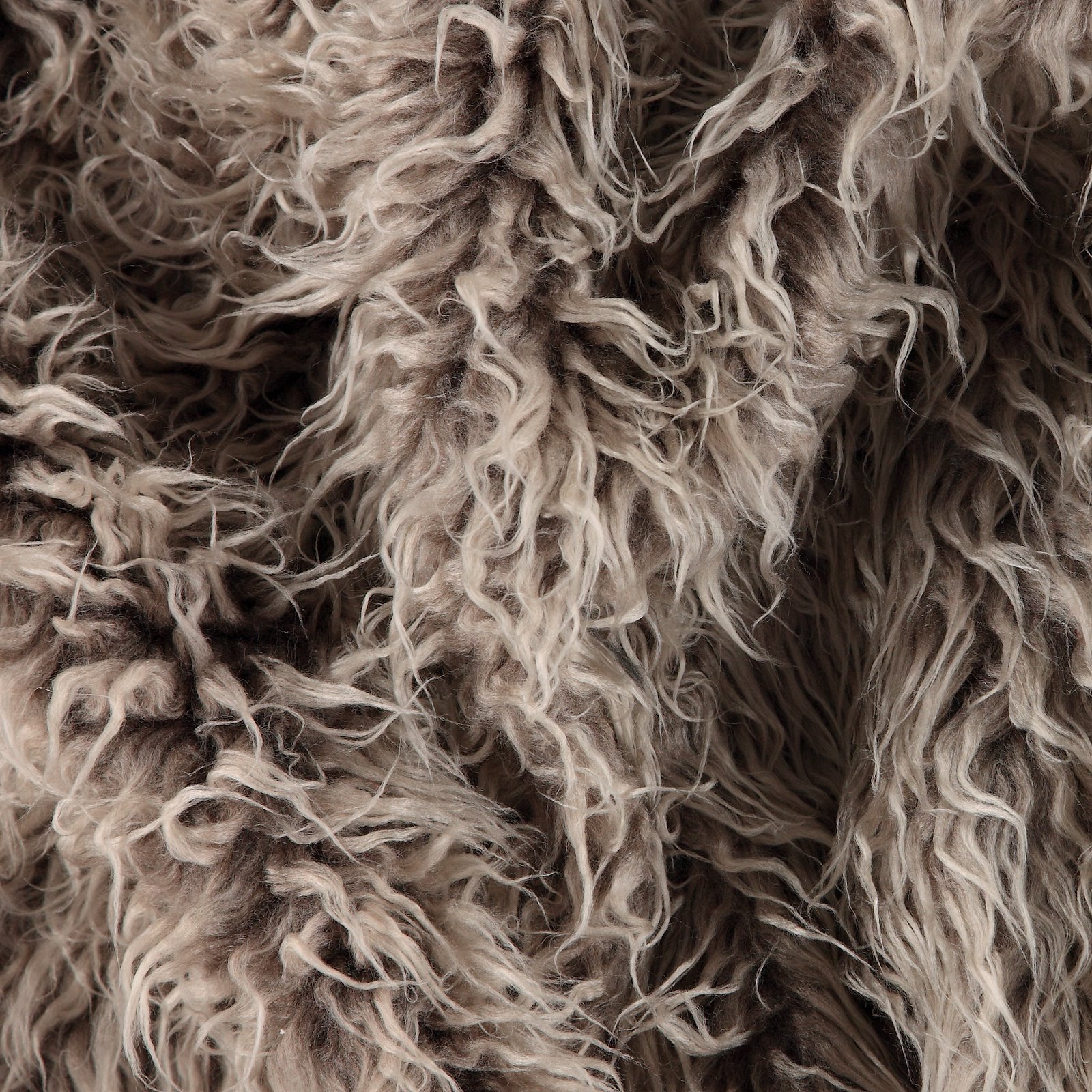 Fake long haired fur stone/nature 50mm 910202_pack