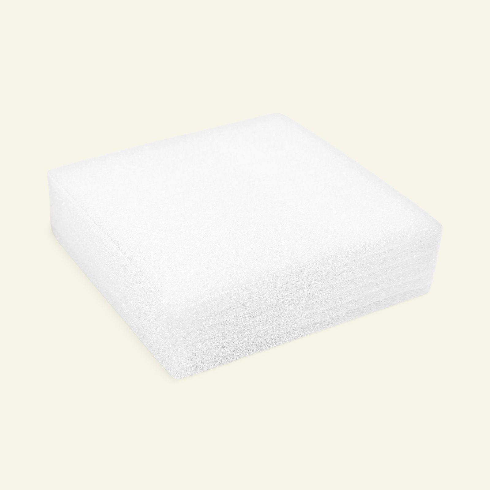 Felting cushion 18x18x5cm white 1 pcs 37000_pack