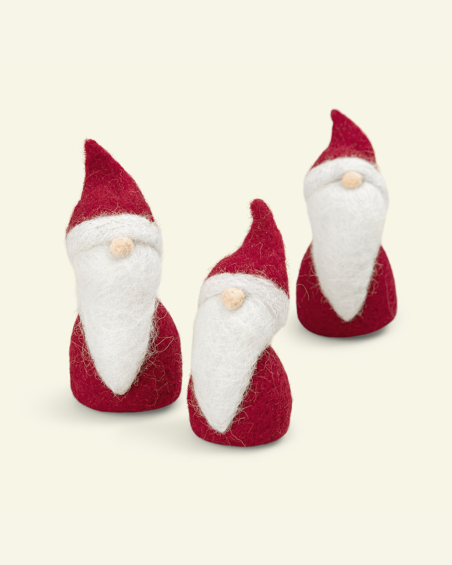 Filz-Kit Weihnachtsmann Rot/Weiß 3Stk 93579_pack