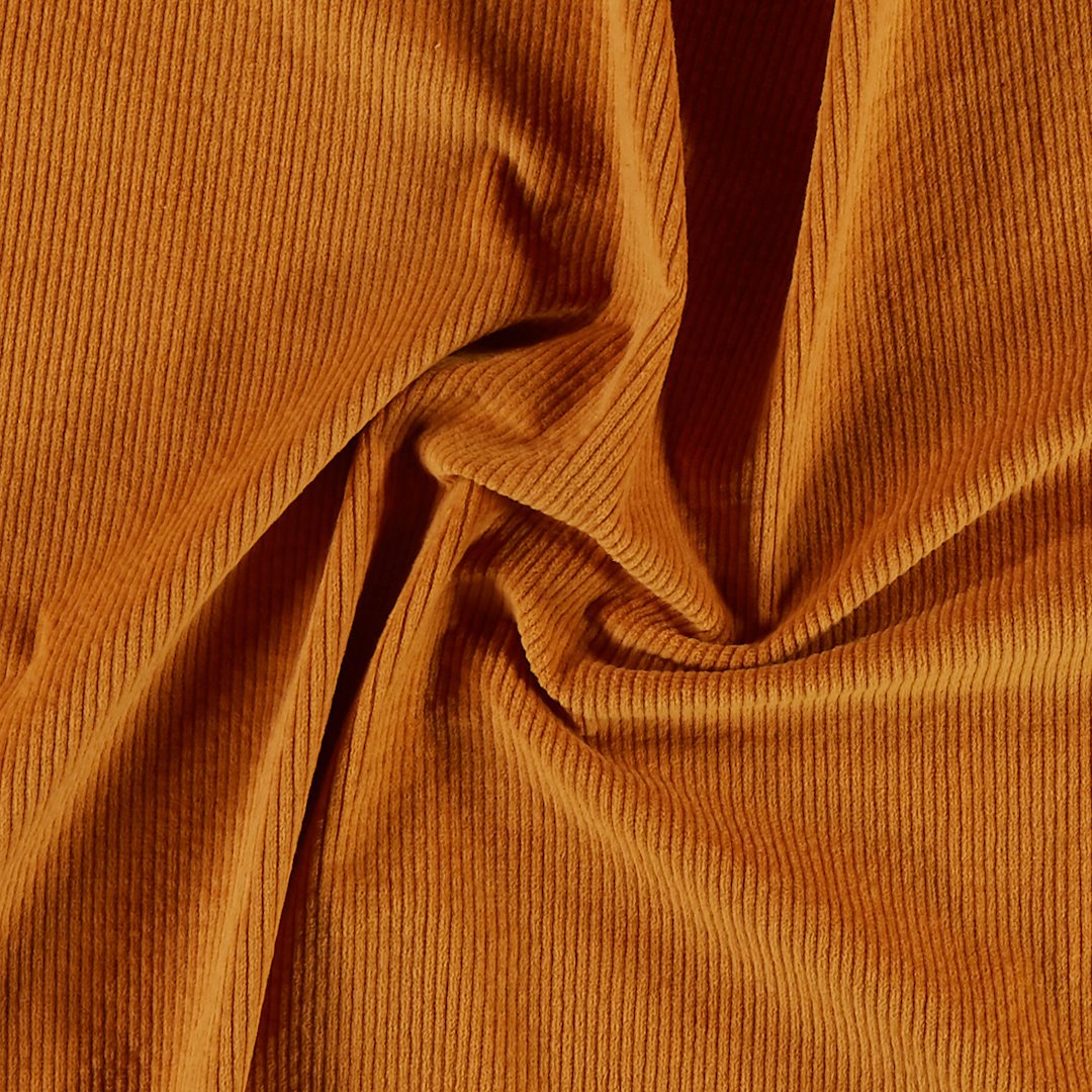 Billede af Fløjl 6 wales m stretch orange