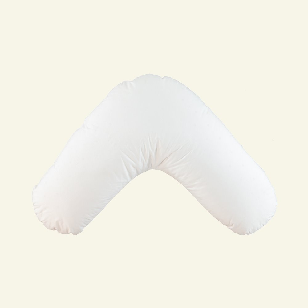 Fossflakes nursing pillow 77x28cm white 38095030_pack