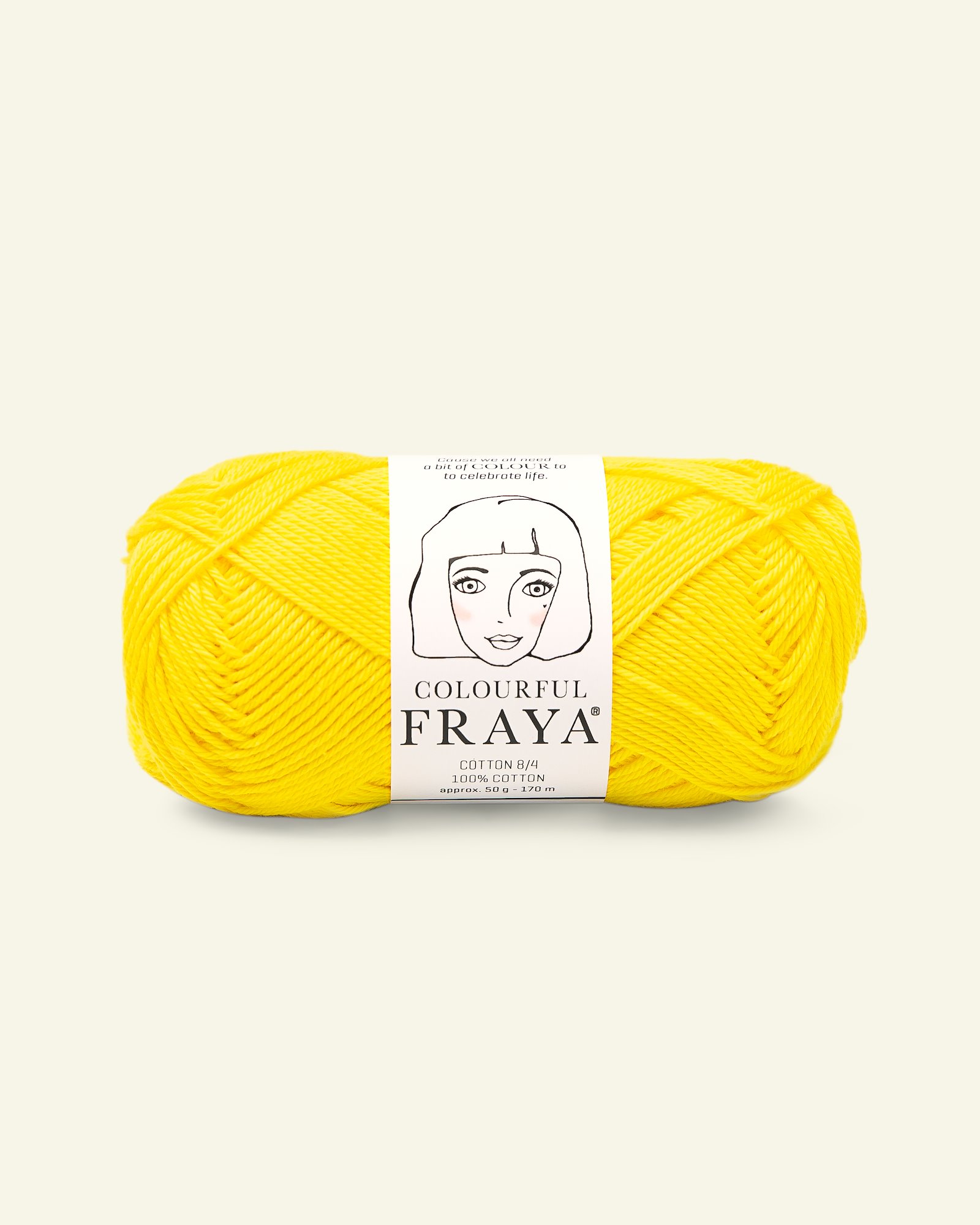 FRAYA, 100% Baumwolle "Colourful", Gelb 90060005_pack
