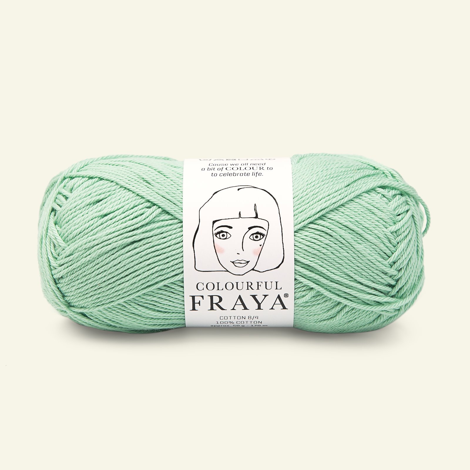 FRAYA, 100% Baumwolle "Colourful",  Mint 90060092_pack