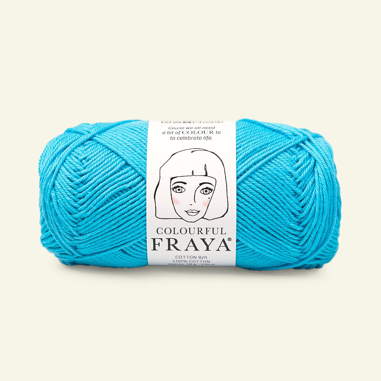 FRAYA, 100% Baumwolle "Colourful", Türkis 90060024_pack