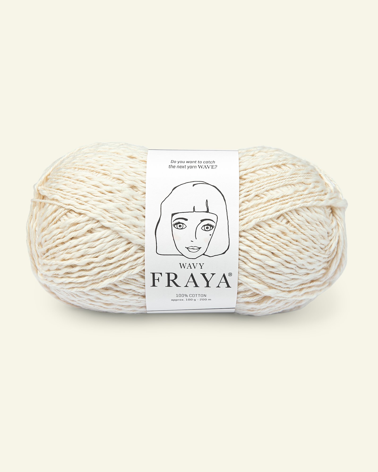 FRAYA, 100% Baumwolle "Wavy", Natur 90000196_pack