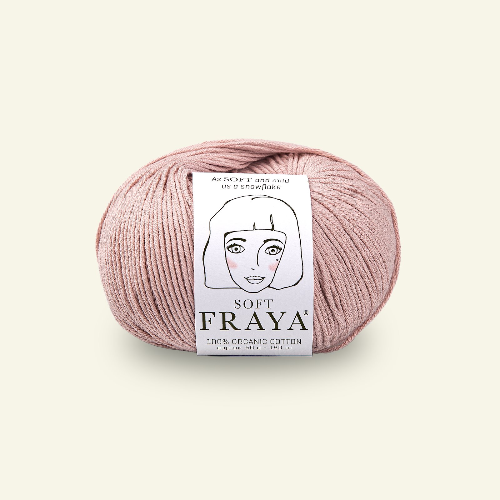 FRAYA, 100% Biowolle "Soft", Staubrosa 90000087_pack